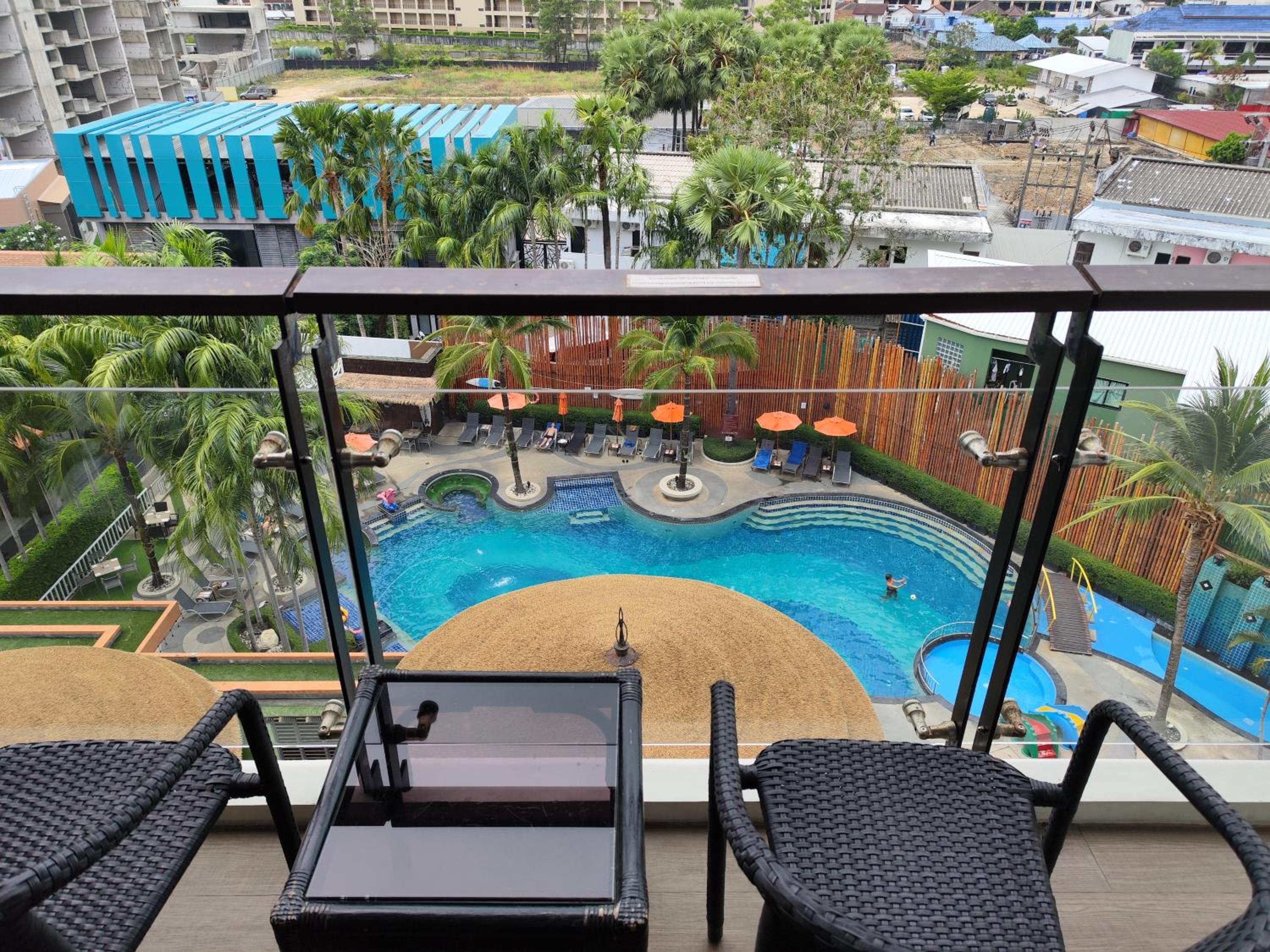 7 Floor - Pool view Studio room at TBHR near Kata beach