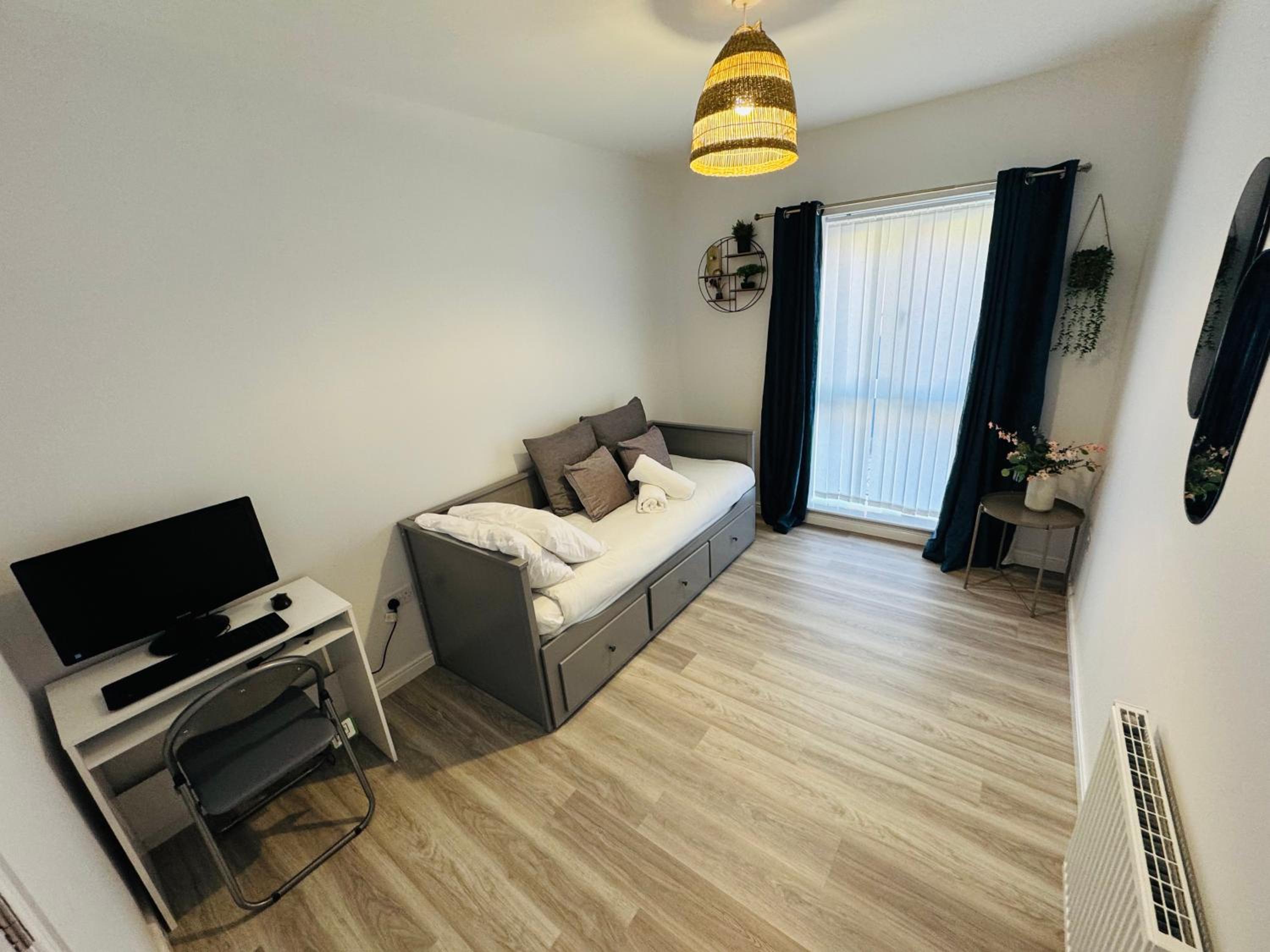Modern Flat in Glasgow City FREE Parking & Wifi