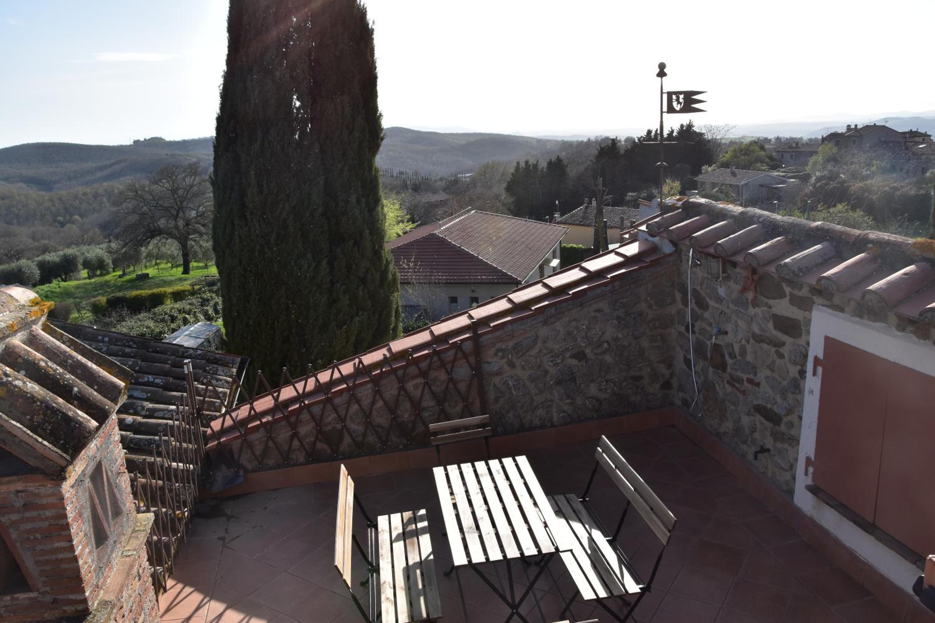 GiuMa Tuscany Historic Country House with Roof Terrace near Saturnia Hot Springs