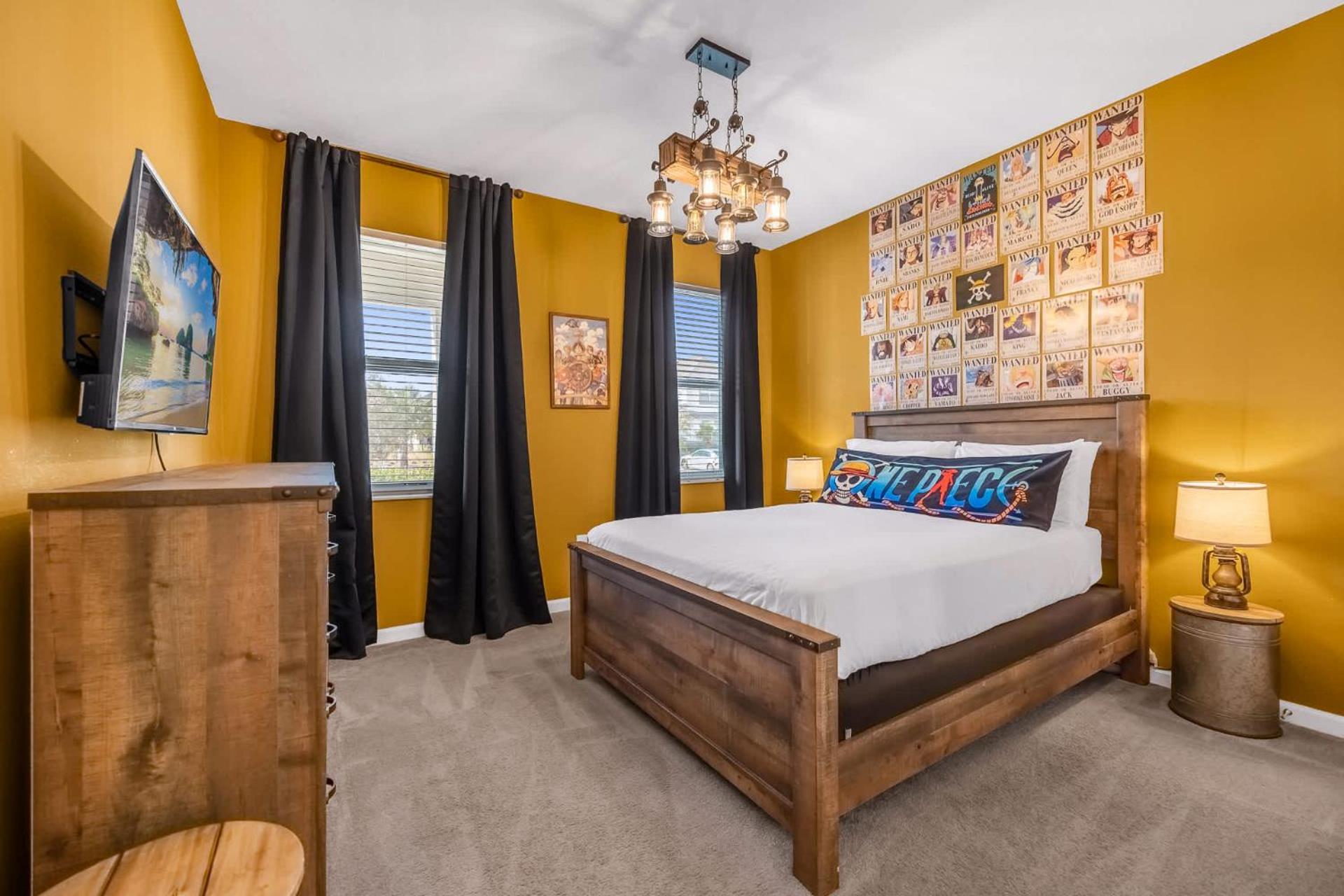 Upstay Vibrant Home w Themed Rooms Pool & Games
