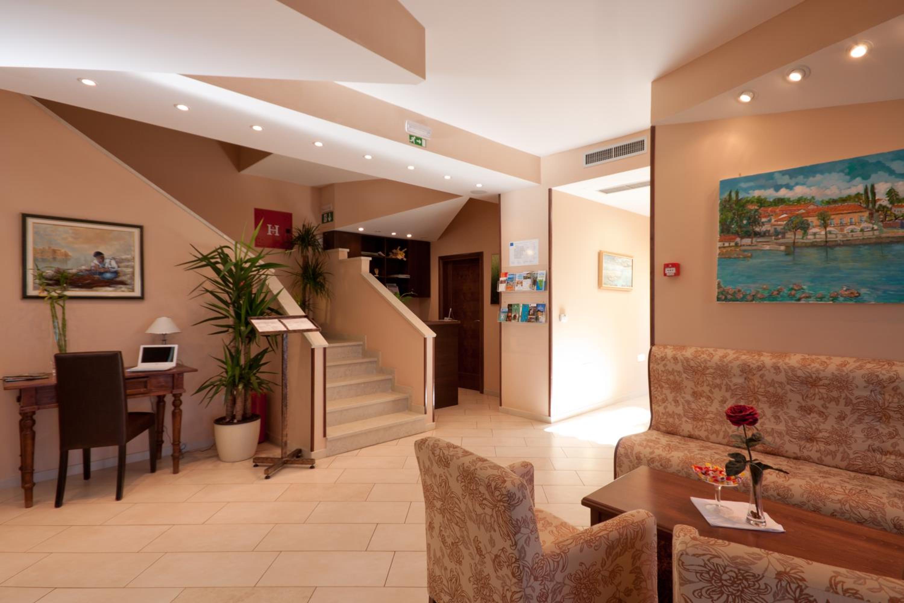 hotel reception