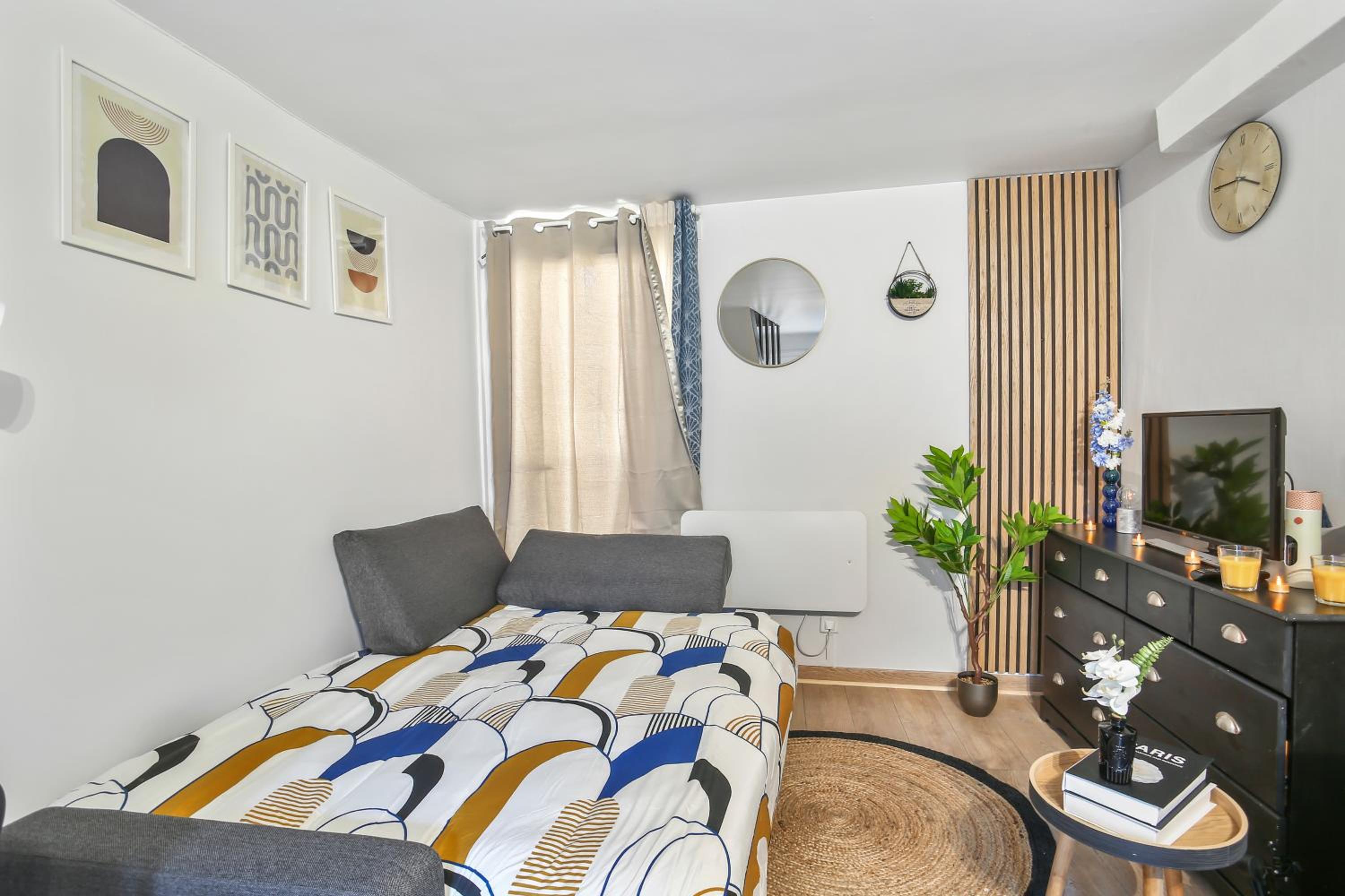 Appartement cosy et lumineux, 20 min de Paris, proche Stade de France et CDG, Wifi