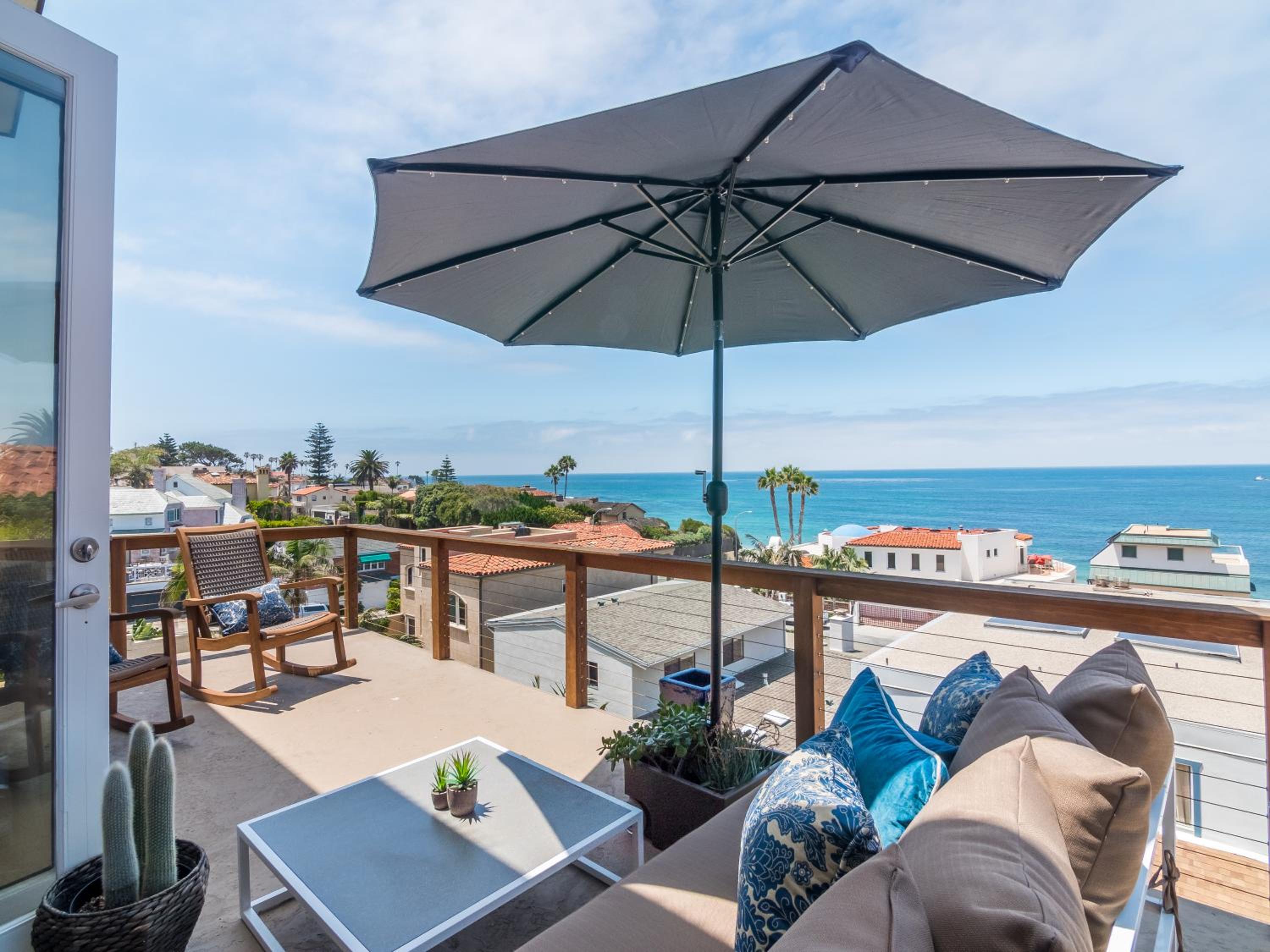 La Jolla Condo Oceanview, Zen and Coastal Charm