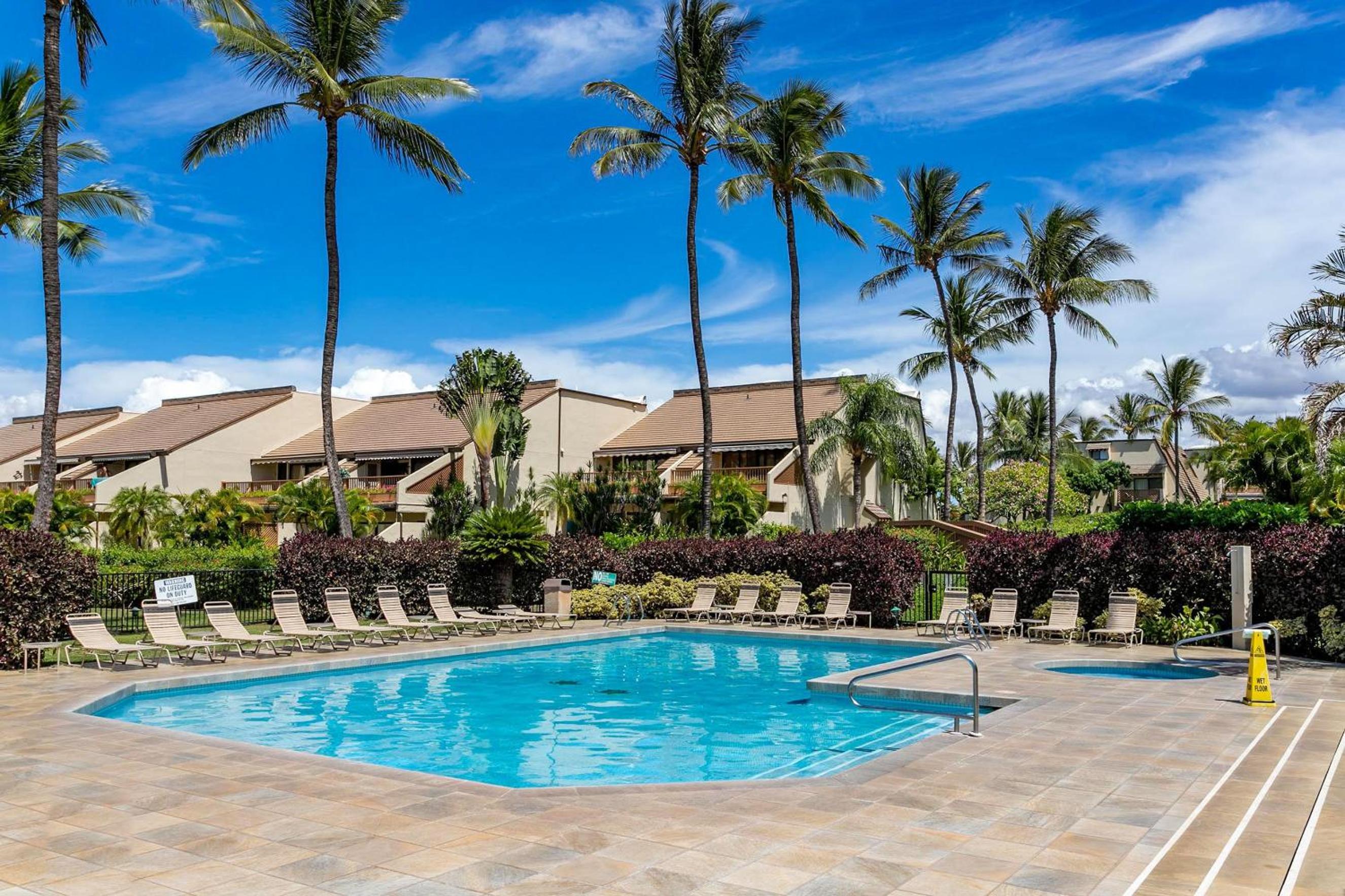 Maui Kamaole A-206 - Prime Location, Stunning Renovation, Large Lanai, Split AC!