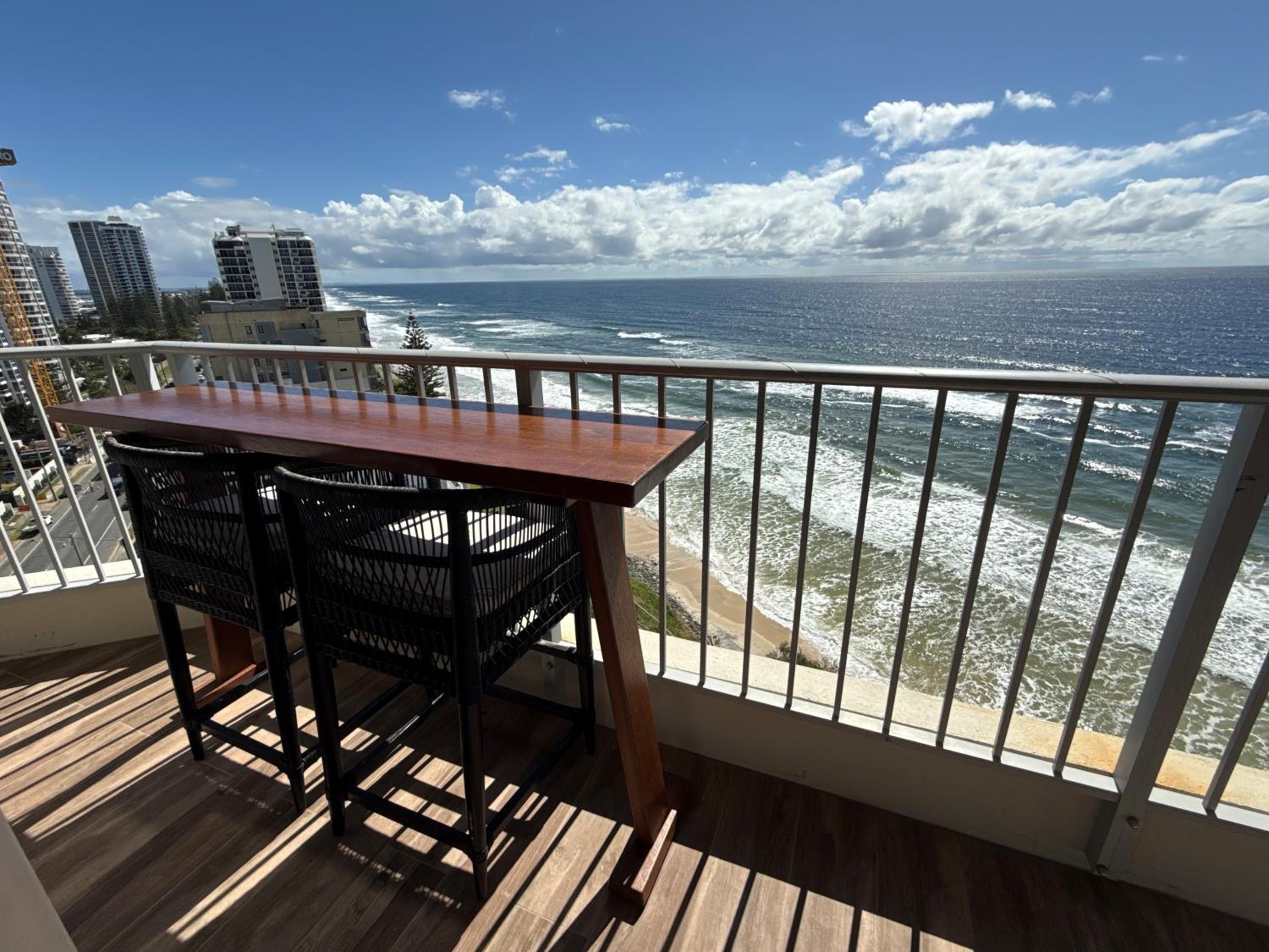 Beachfront 2BR Stunning Views Balcony Heated Pool