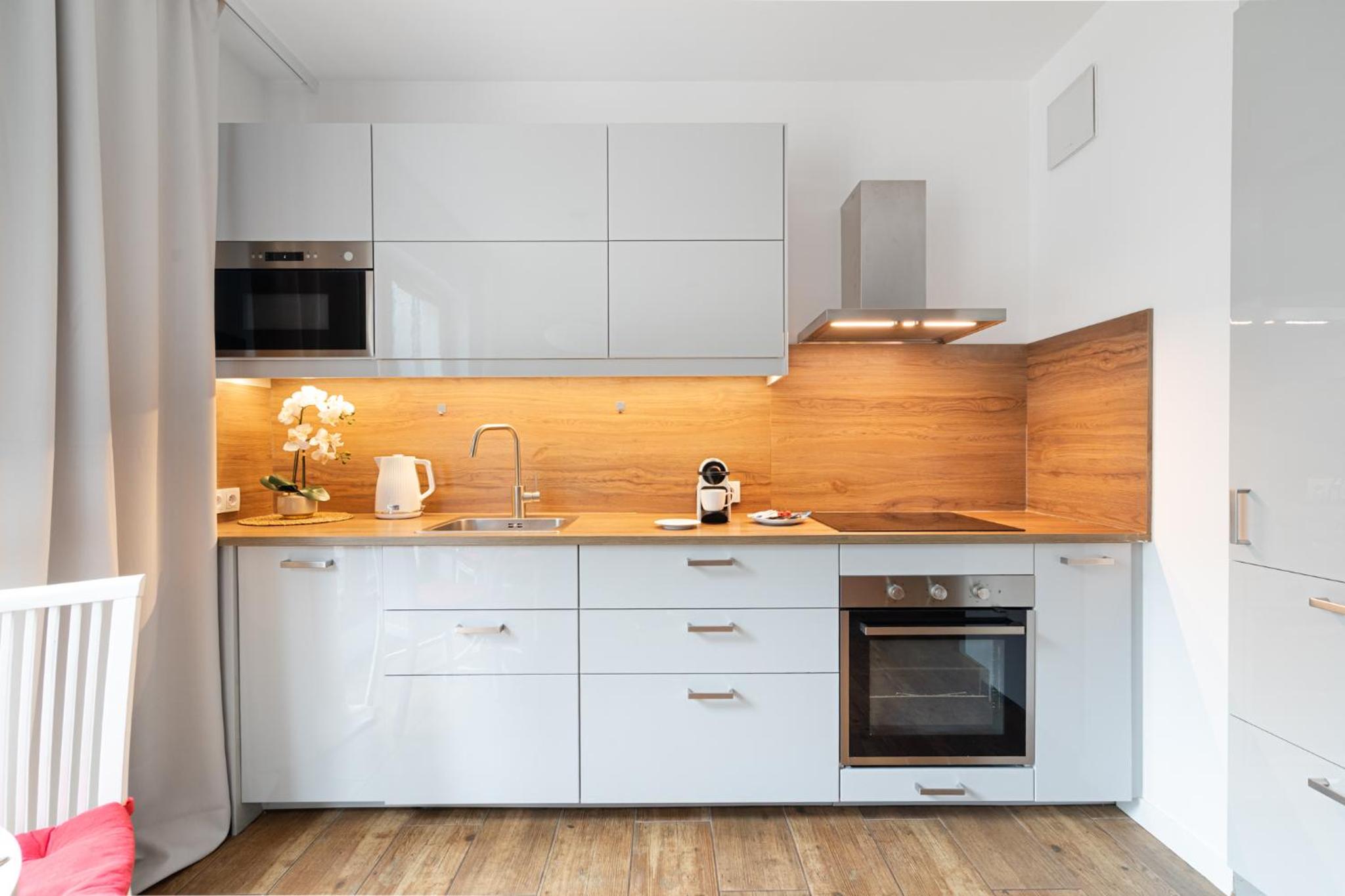 Urban Chic - One Bedroom Apartment - Warsaw Stays&G85-5