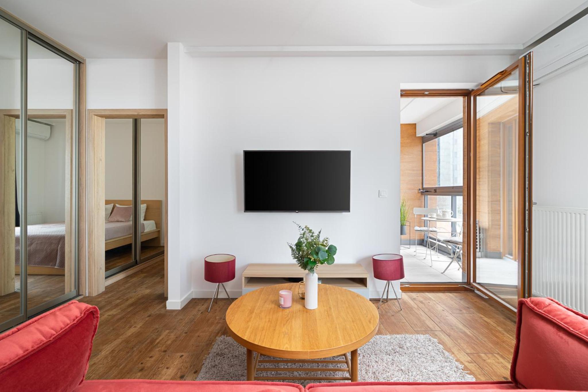 Urban Chic - One Bedroom Apartment - Warsaw Stays&G85-5