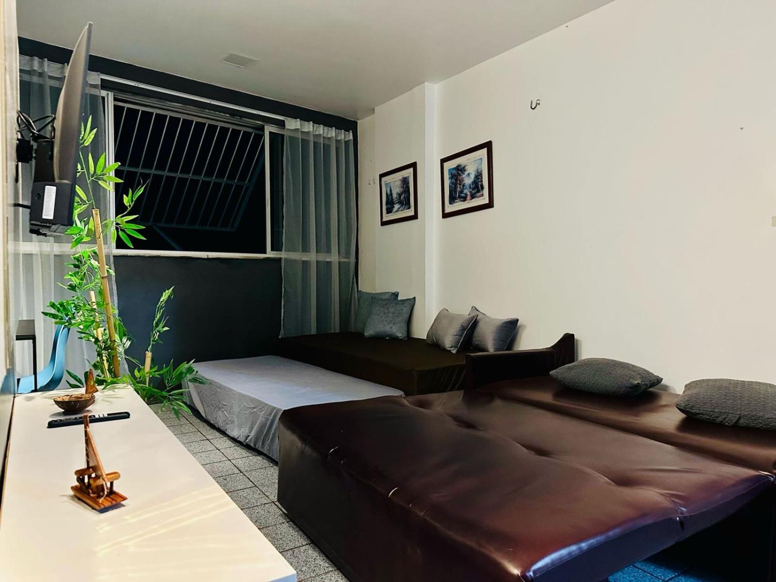 Vista mar, piscina, na praia do futuro, com Ar condicionado e Wi-Fi