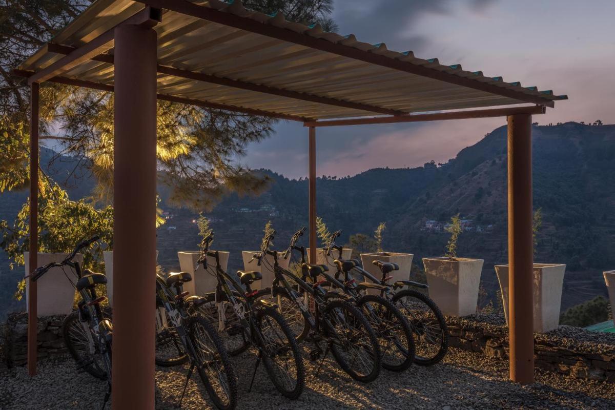outdoor BBQ area