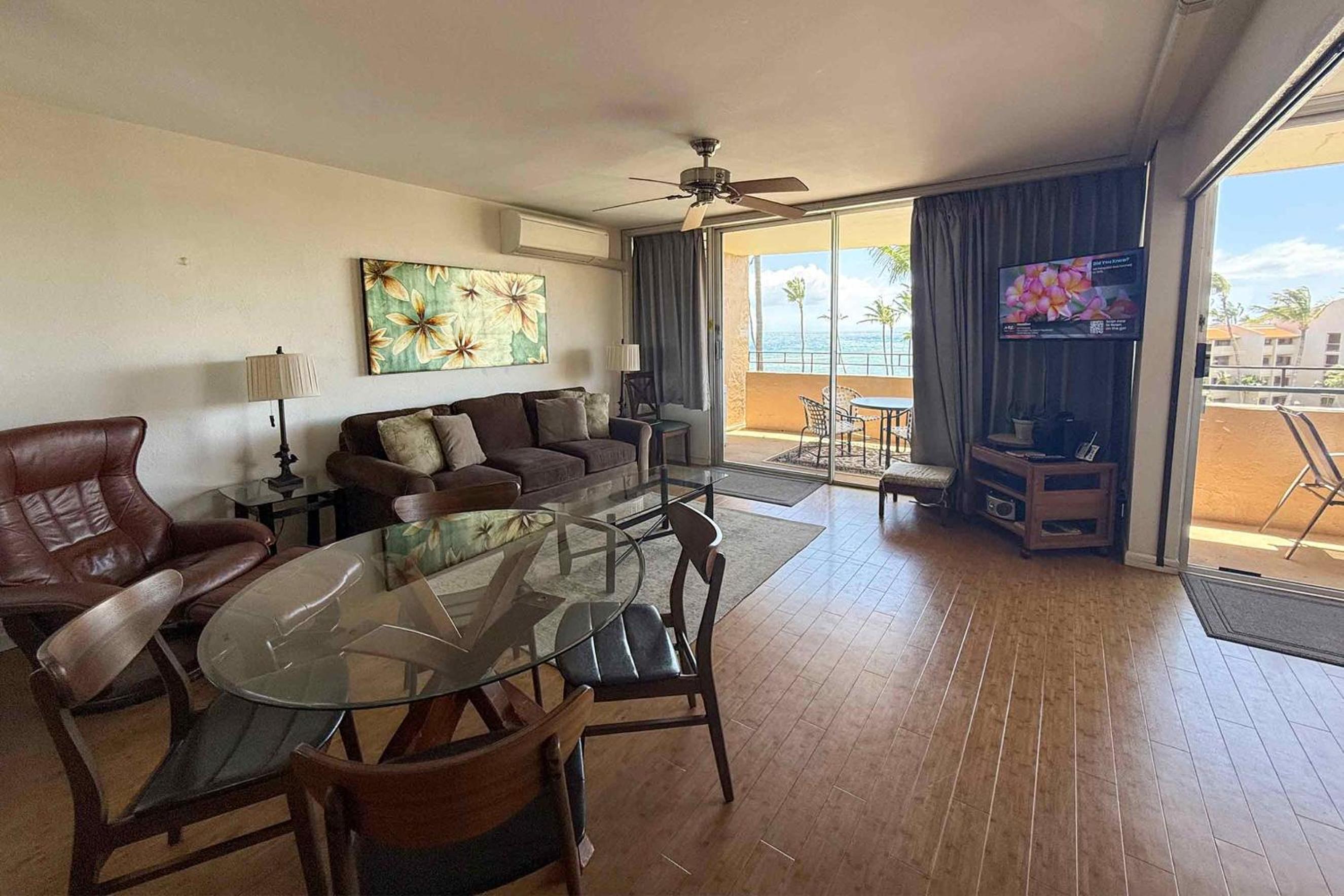 Island Sands 500, Breathtaking Ocean Views, Spacious Lanais, Renovated, Split AC