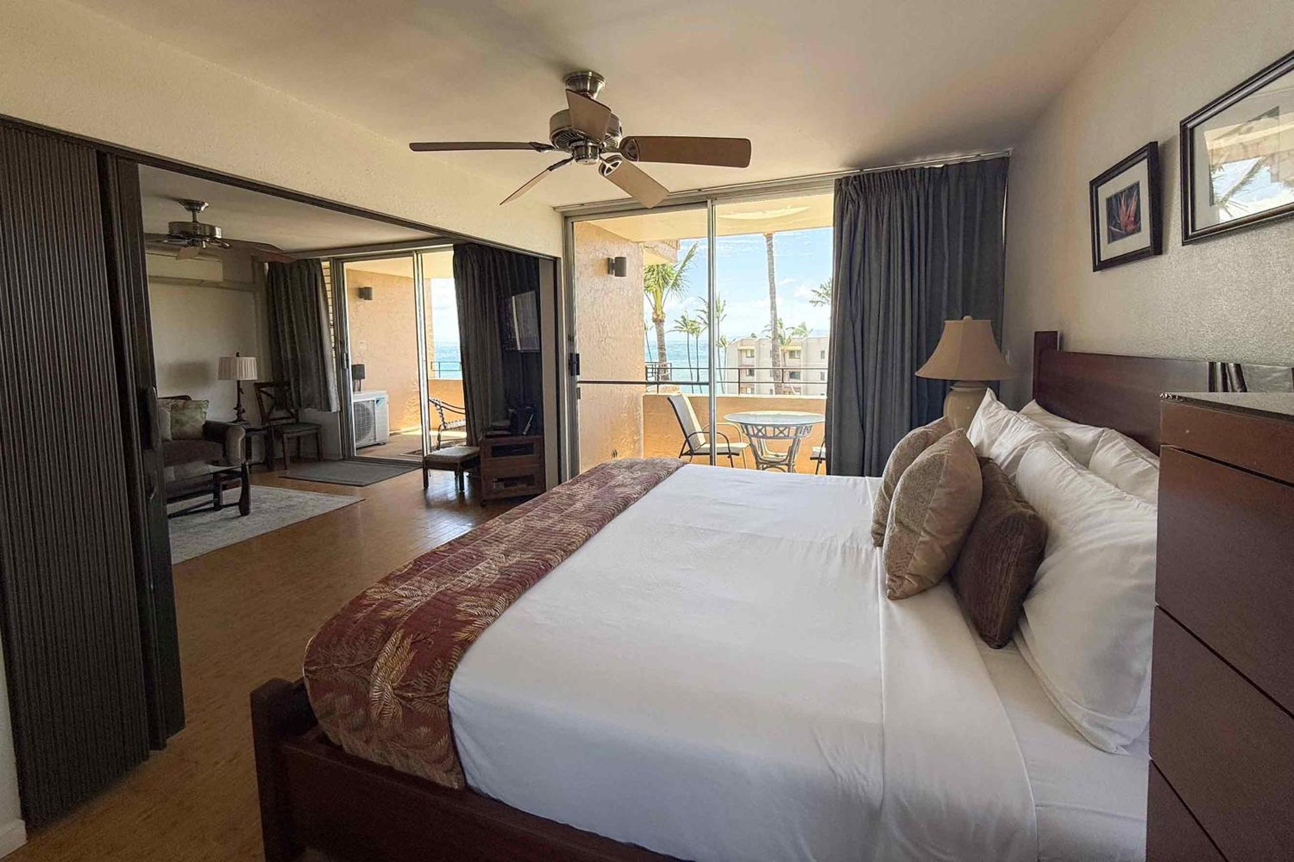 Island Sands 500, Breathtaking Ocean Views, Spacious Lanais, Renovated, Split AC