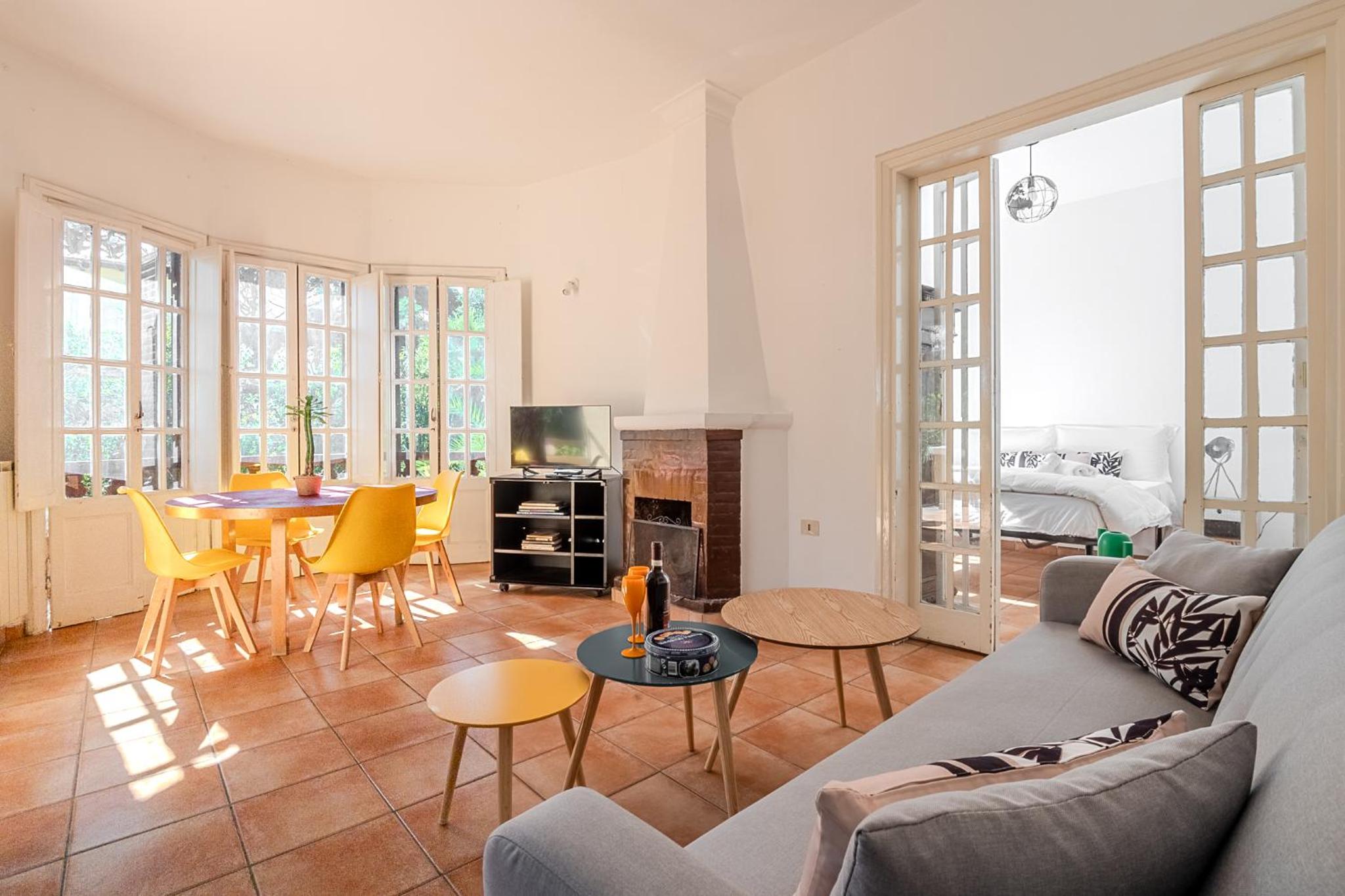 Roseto Villa Dream - Free parking - Fiumicino Airport- 400 mq garden