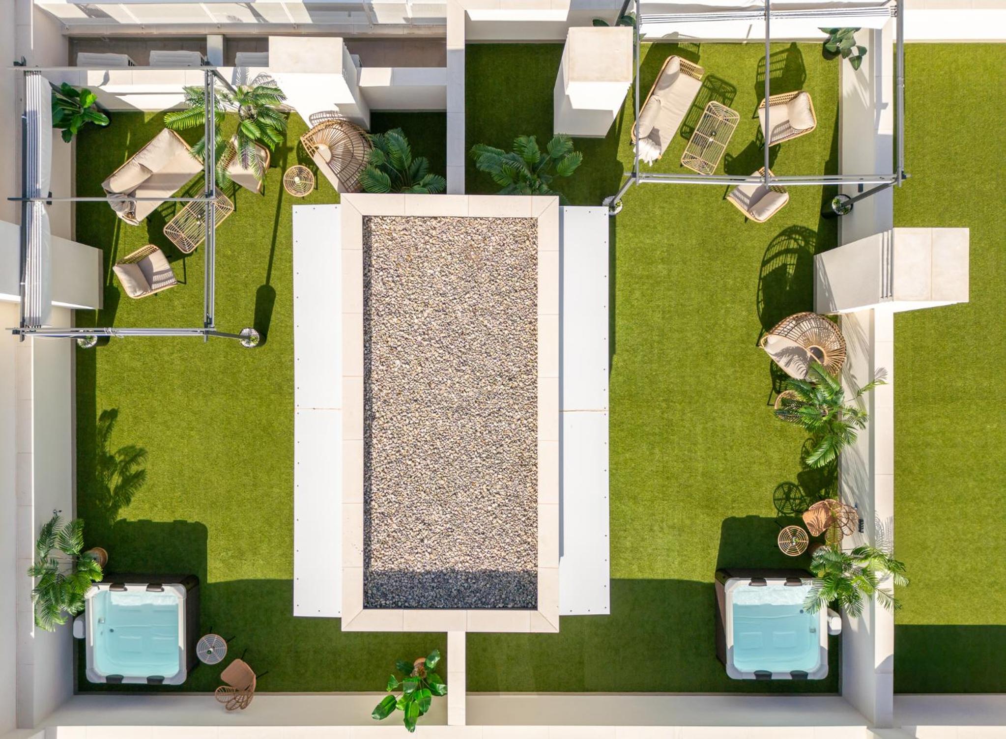 way2sun penthouses Gran Alacant - FREE e-bikes & jacuzzi & solarium & PS5