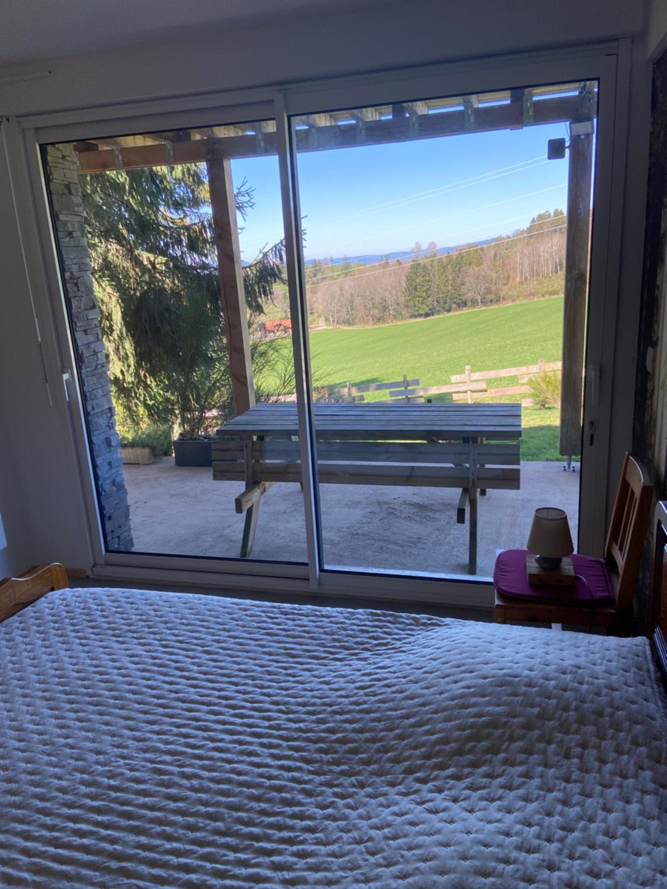 Chalet bois au calme, en lisière de forêt, balcons, sentiers balades Gérardmer & Alsace 