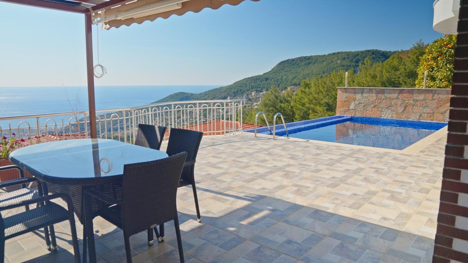 Qoople Villa Tepe with infinity pool and panoramic view