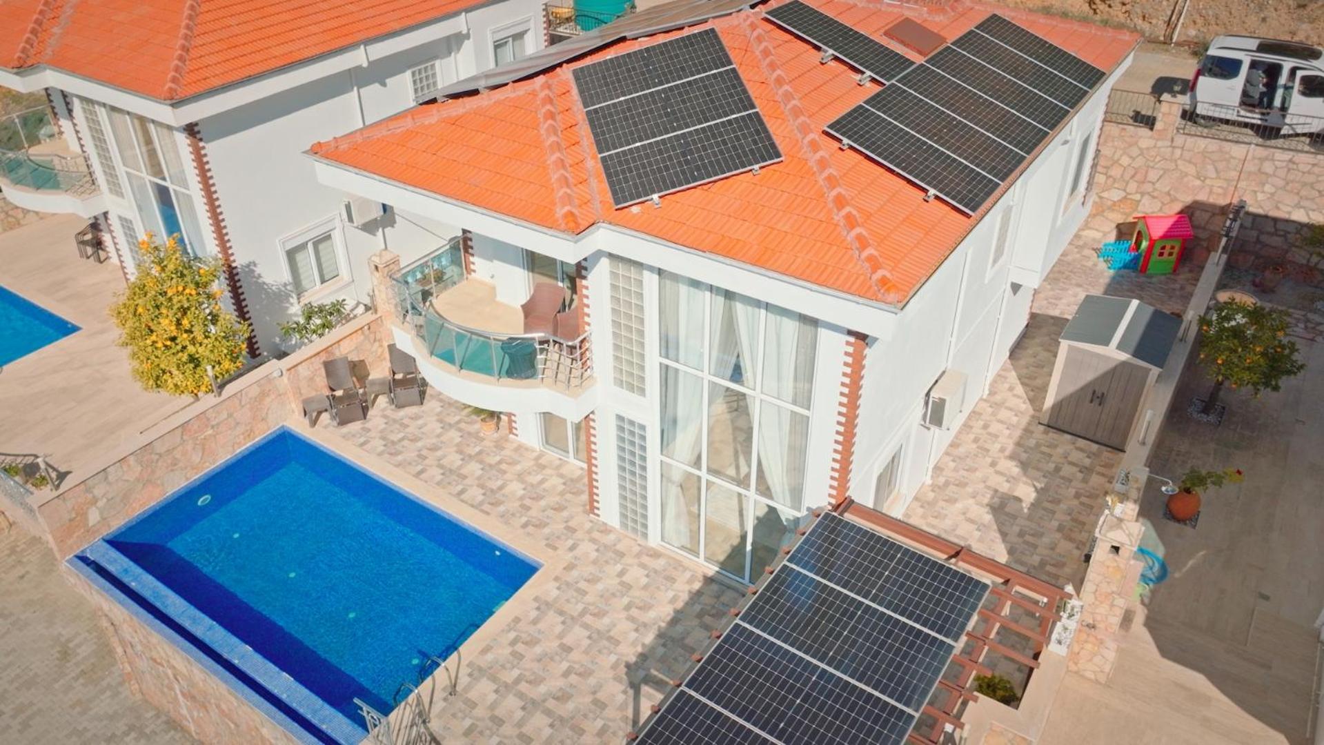 Qoople Villa Tepe with infinity pool and panoramic view