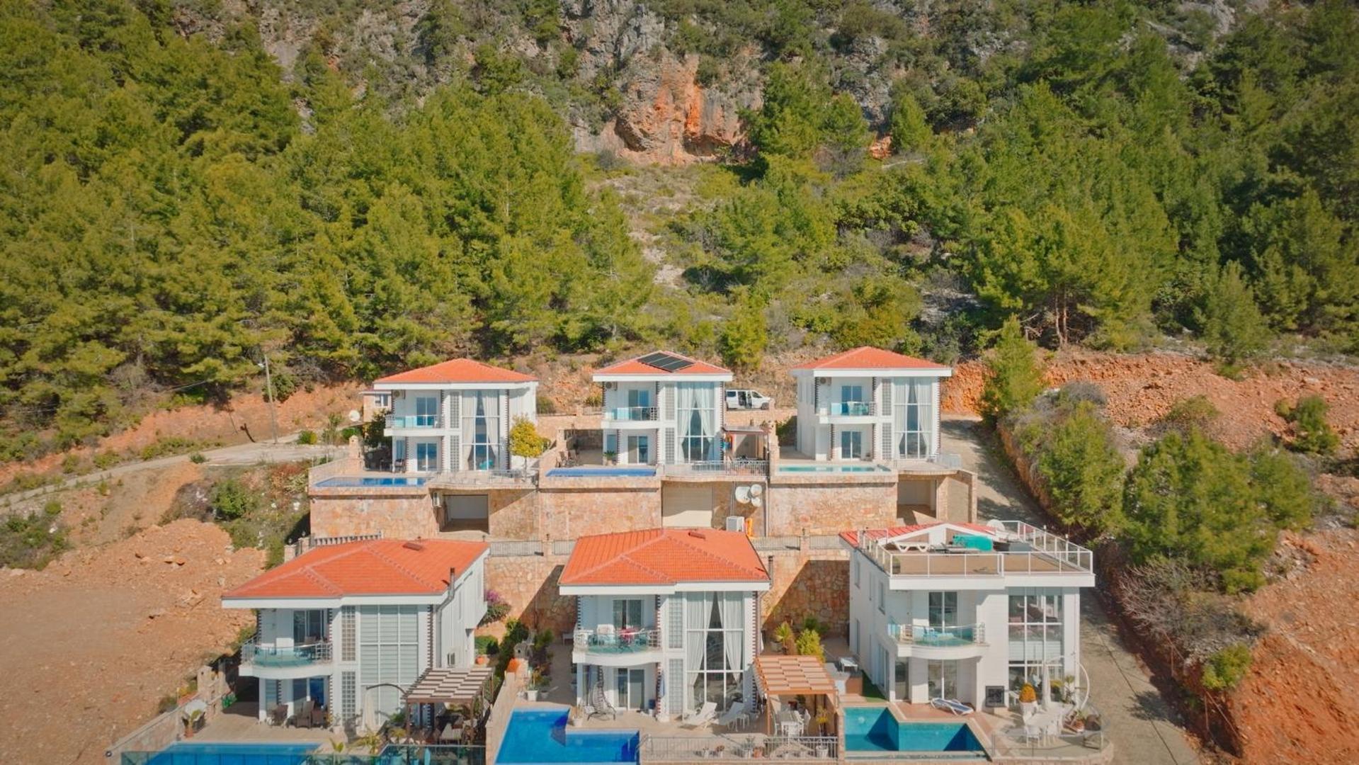 Qoople Villa Tepe with infinity pool and panoramic view
