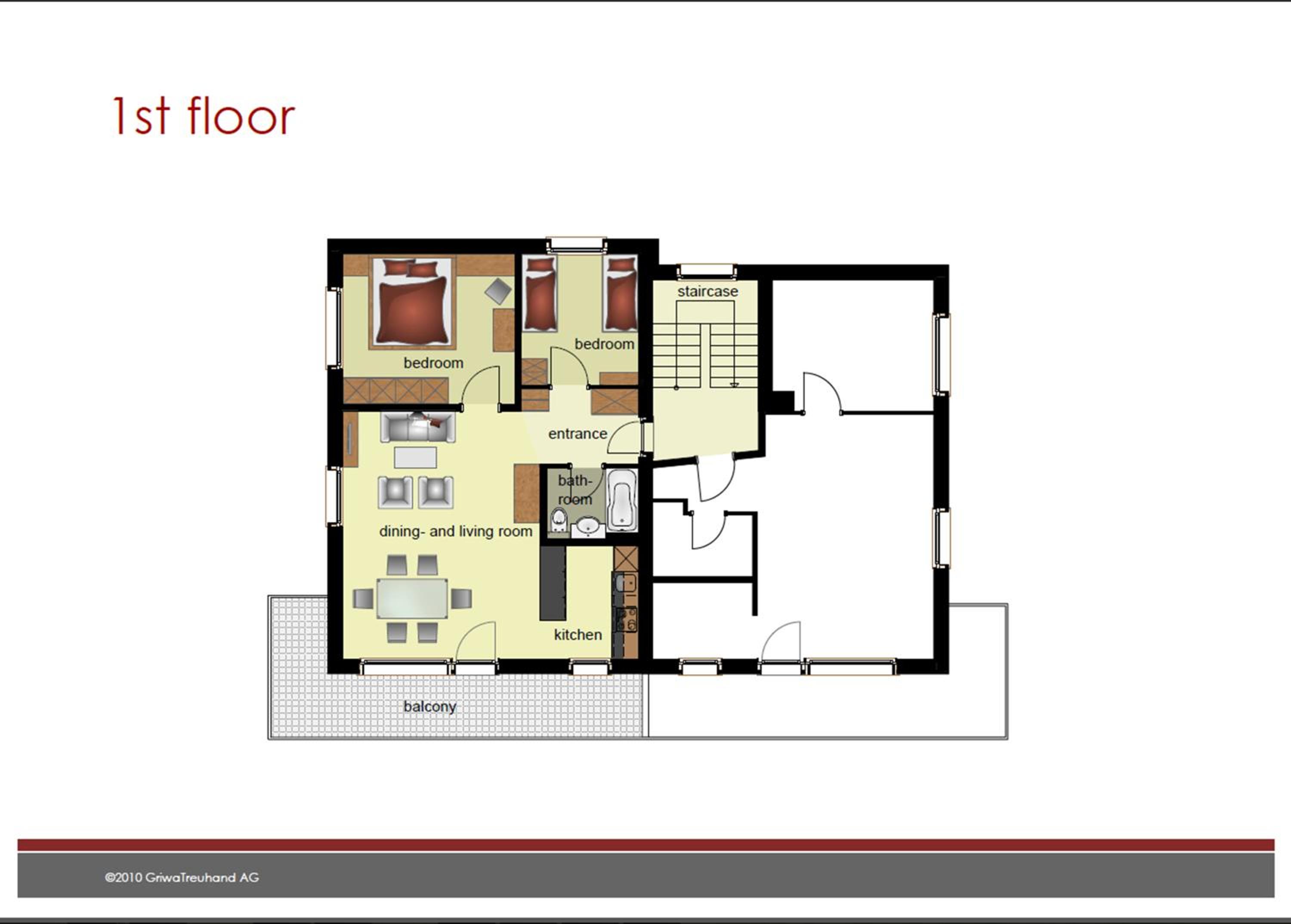 Apartment Schönegg - GRIWA RENT AG view 2
