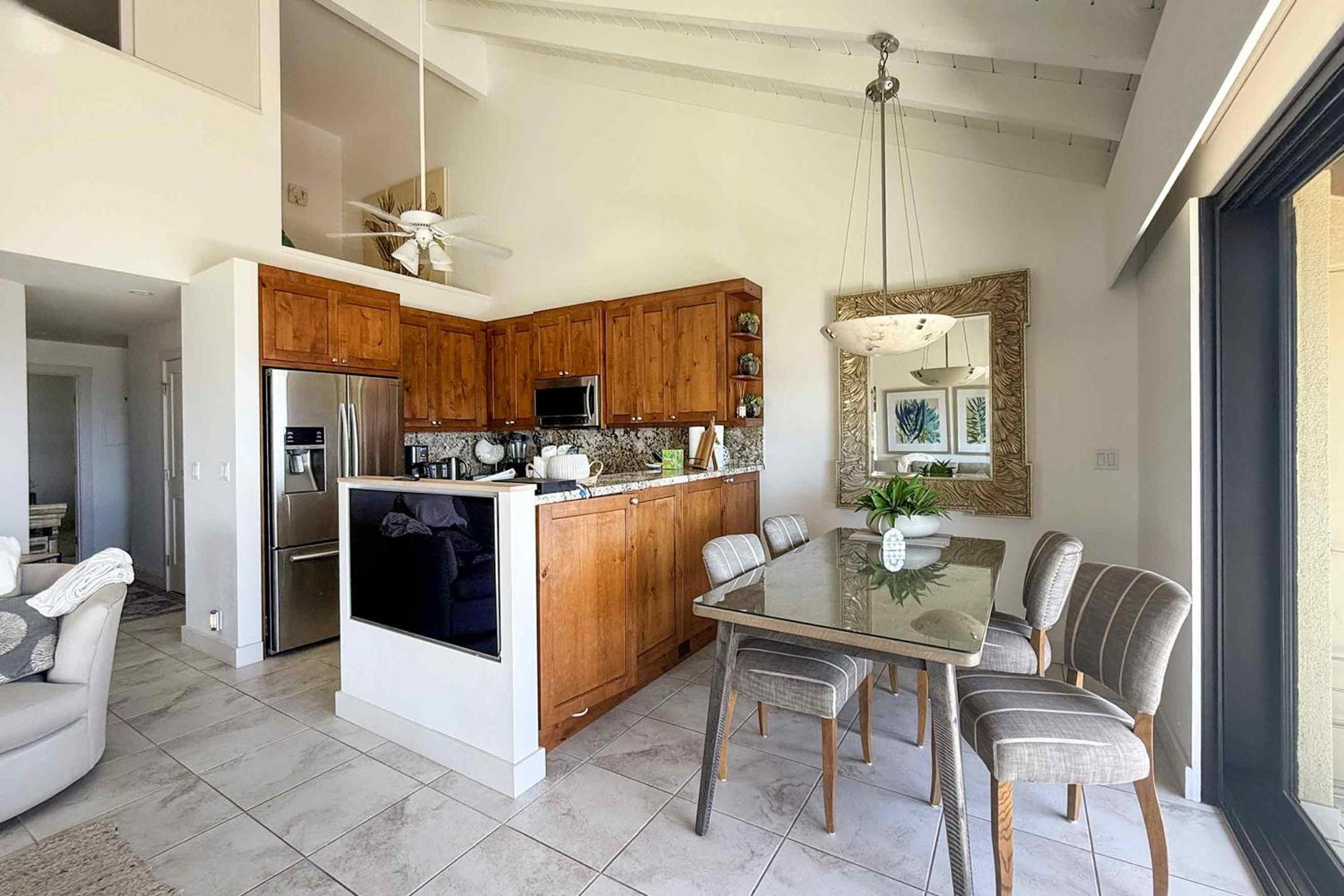 Maui Kamaole A-206 - Prime Location, Stunning Renovation, Large Lanai, Split AC!