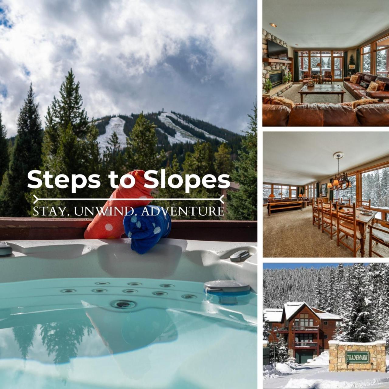 Rocky Mountain Retreat Steps to Slopes with Hot Tub and Spectacular Views