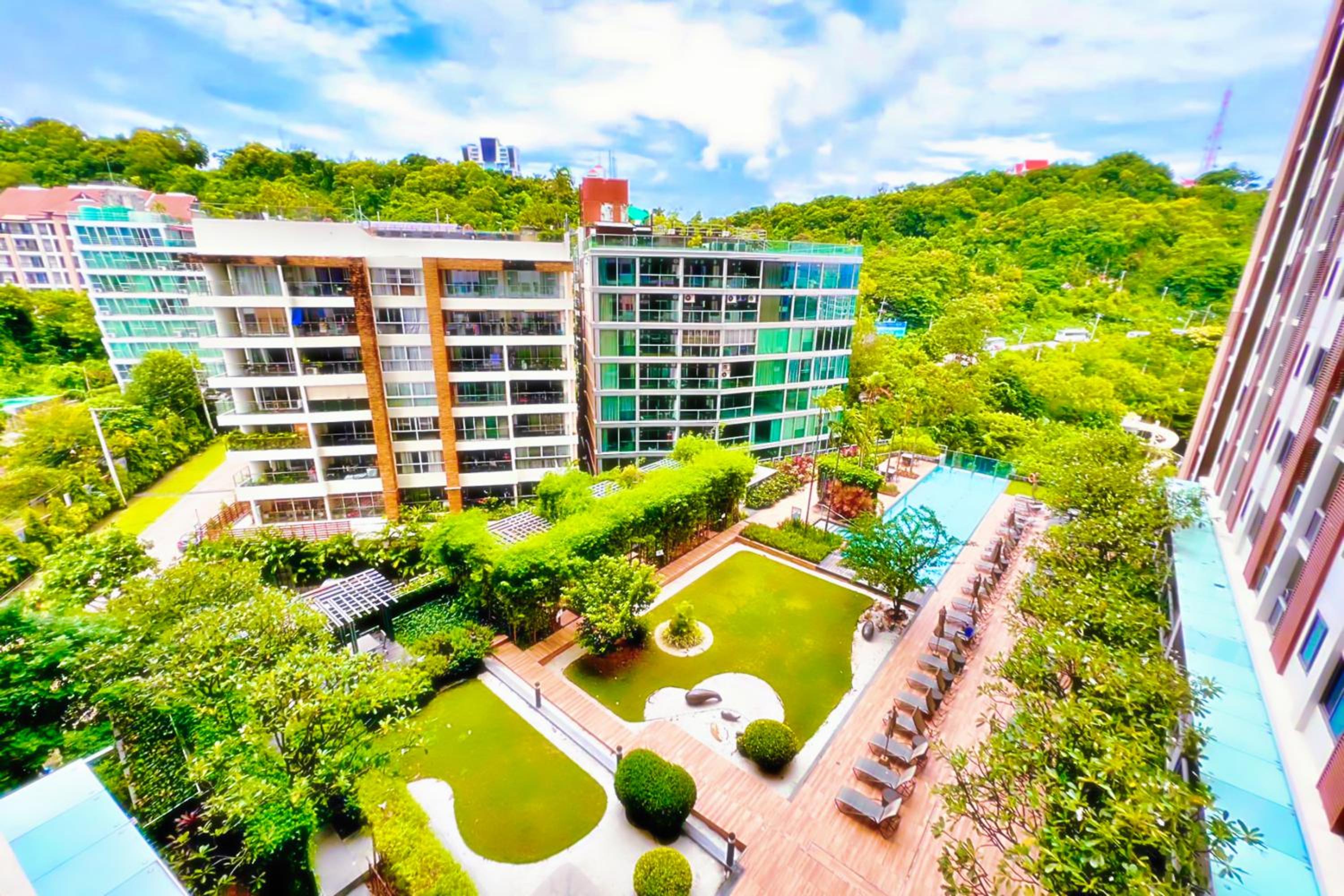 Walking Street Unixx condo Beautiful sea view