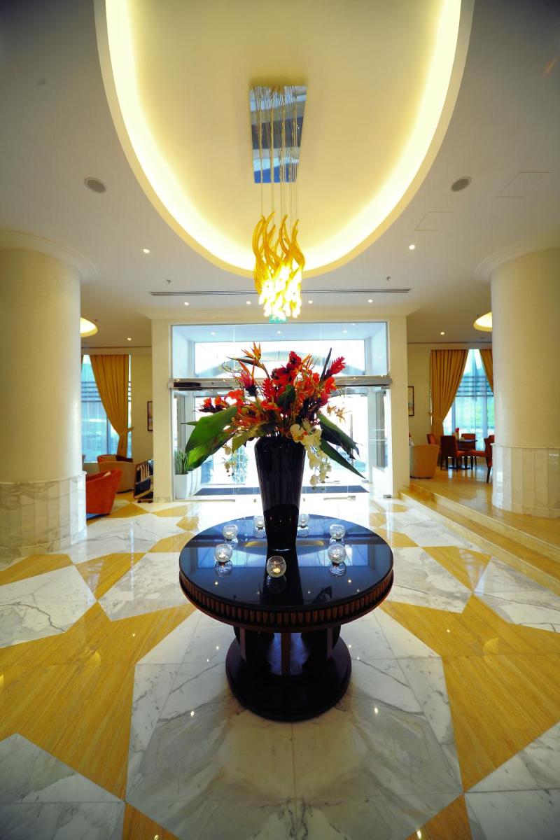 hotel reception