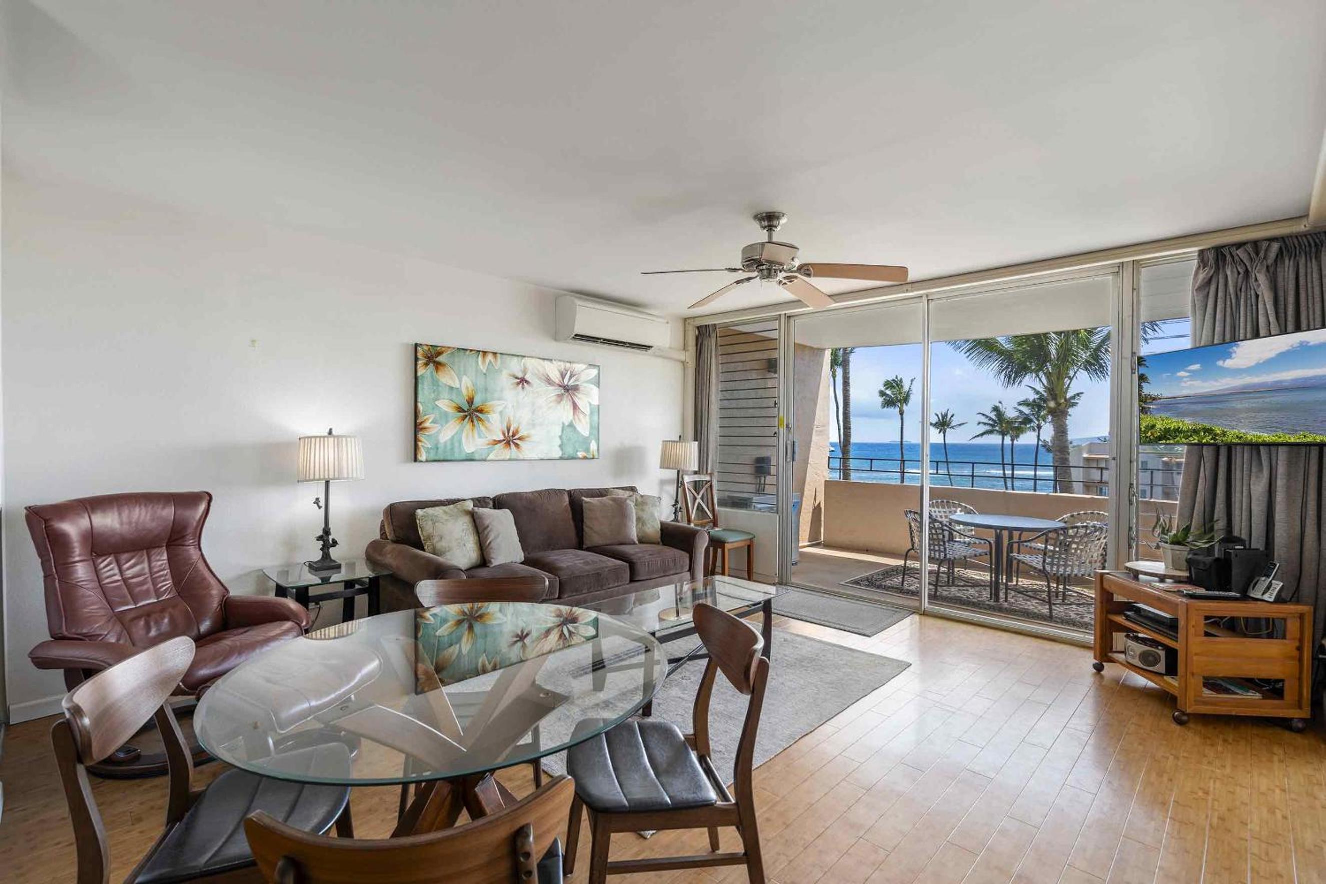 Island Sands 500, Breathtaking Ocean Views, Spacious Lanais, Renovated, Split AC