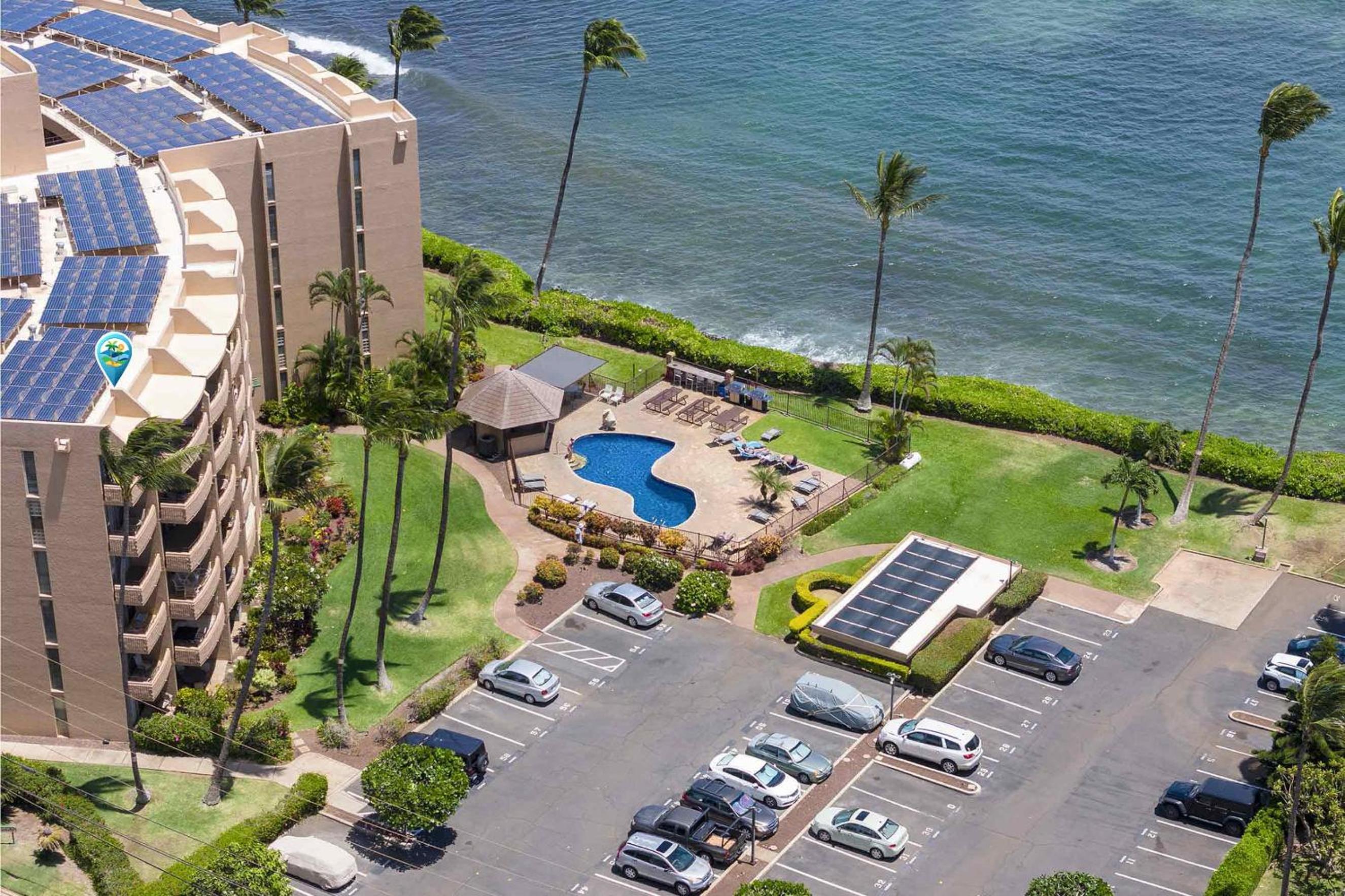 Island Sands 500, Breathtaking Ocean Views, Spacious Lanais, Renovated, Split AC
