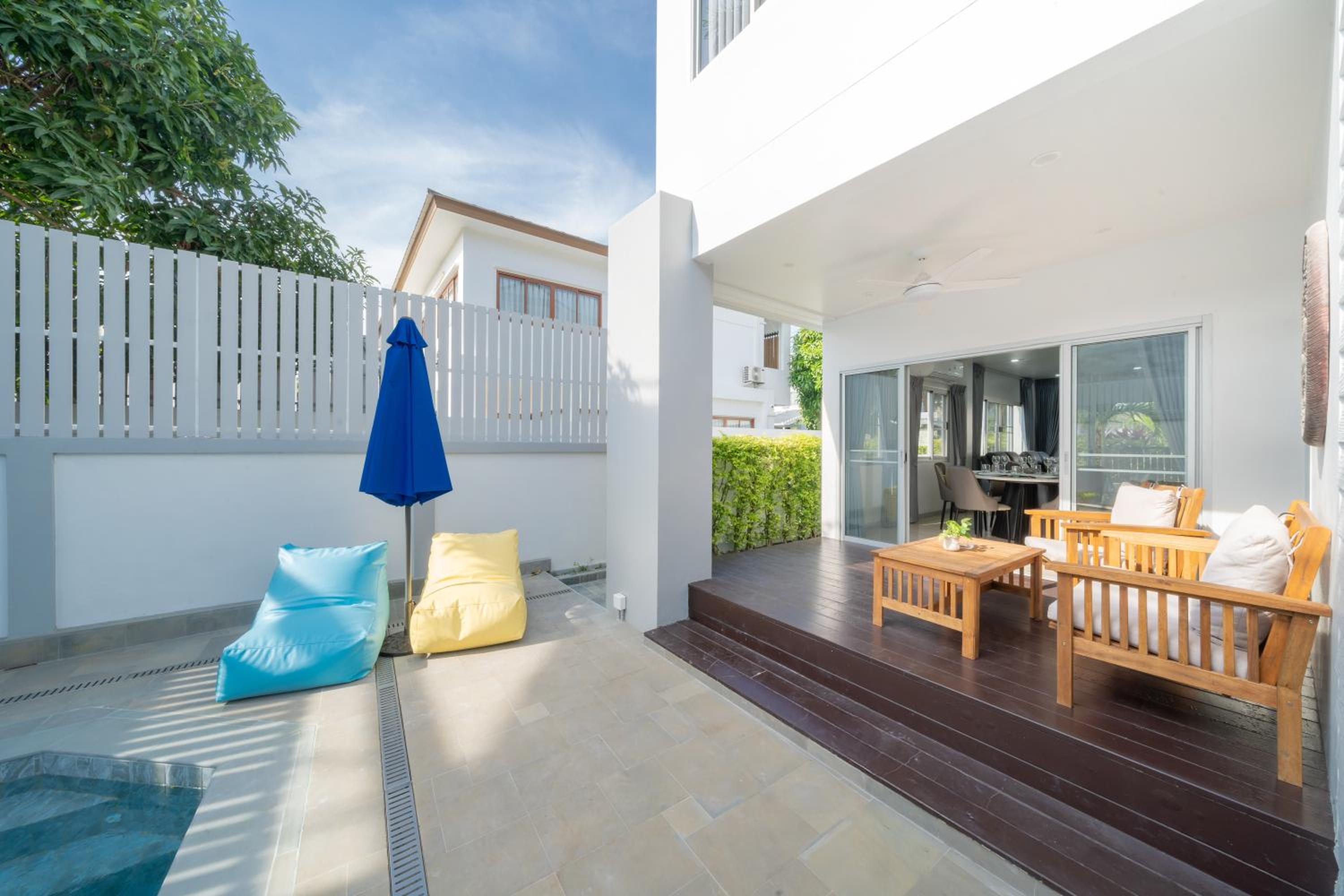 Duplex Style 3-BR Corner Private Pool Villa