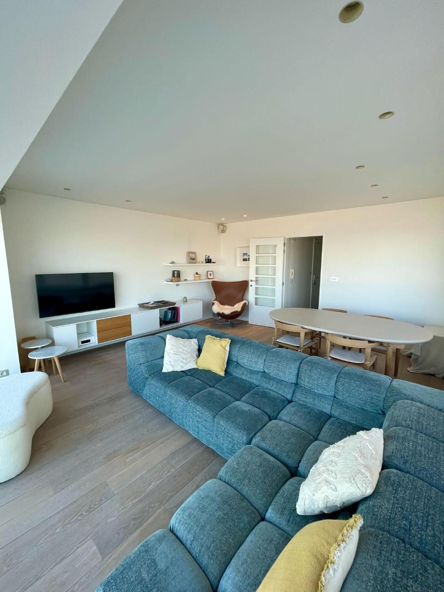 Zonnig hoekappartement met zeezicht Knokke Duinbergen
