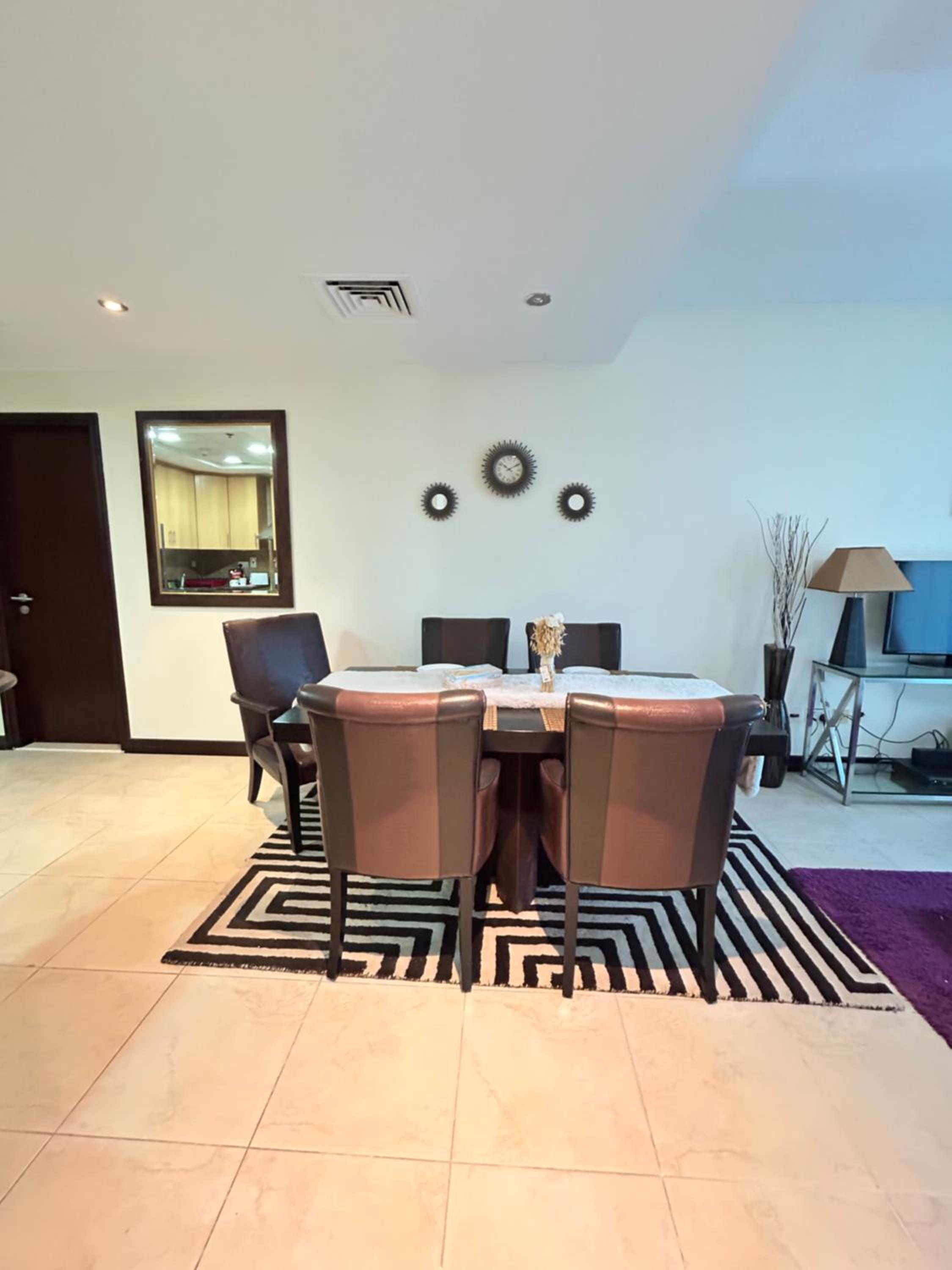Click Stay - JLT - 2 Bedroom & Balcony Lakes view Entire Apartment -AZ