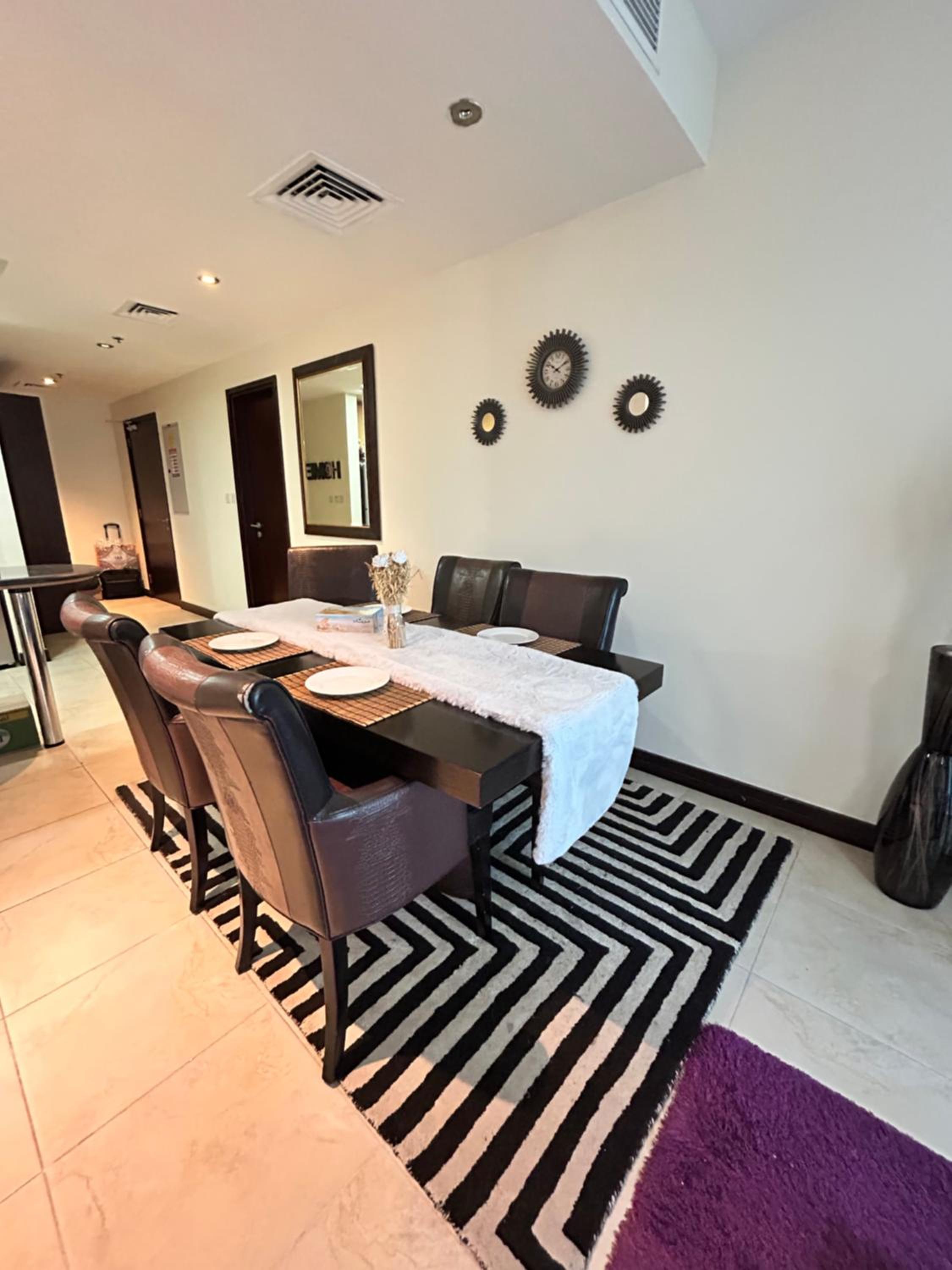 Click Stay - JLT - 2 Bedroom & Balcony Lakes view Entire Apartment -AZ