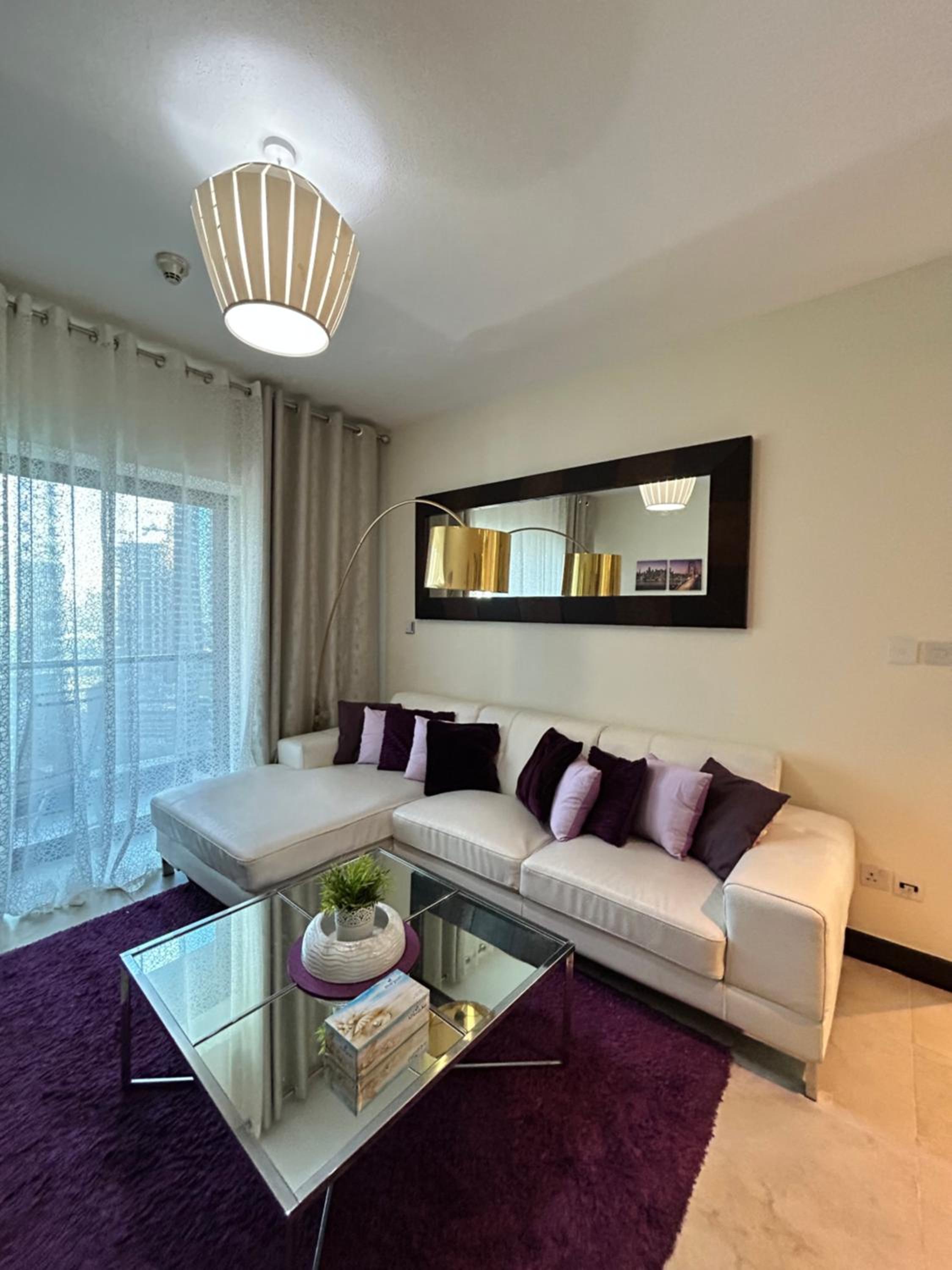 Click Stay - JLT - 2 Bedroom & Balcony Lakes view Entire Apartment -AZ