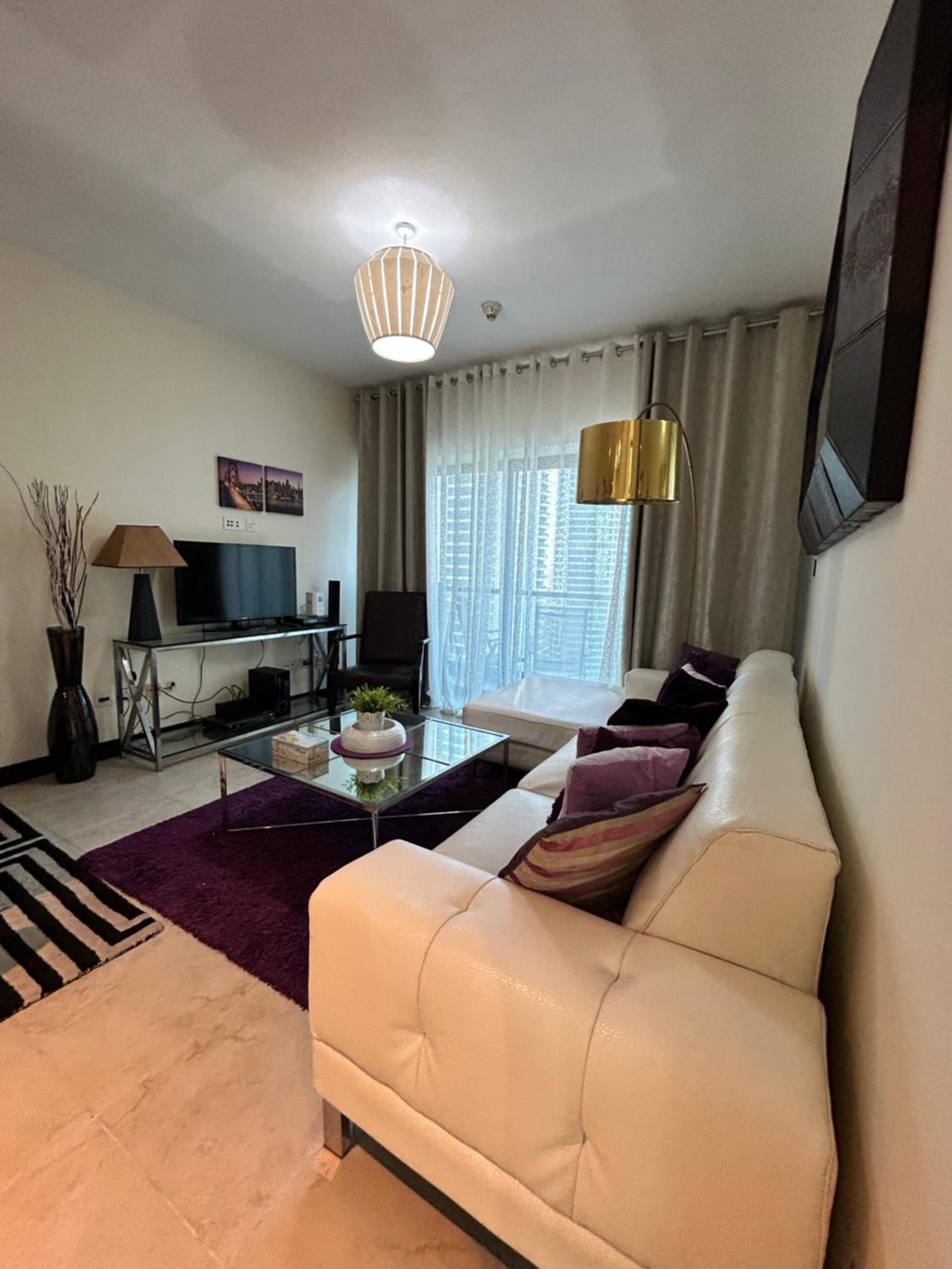 Click Stay - JLT - 2 Bedroom & Balcony Lakes view Entire Apartment -AZ