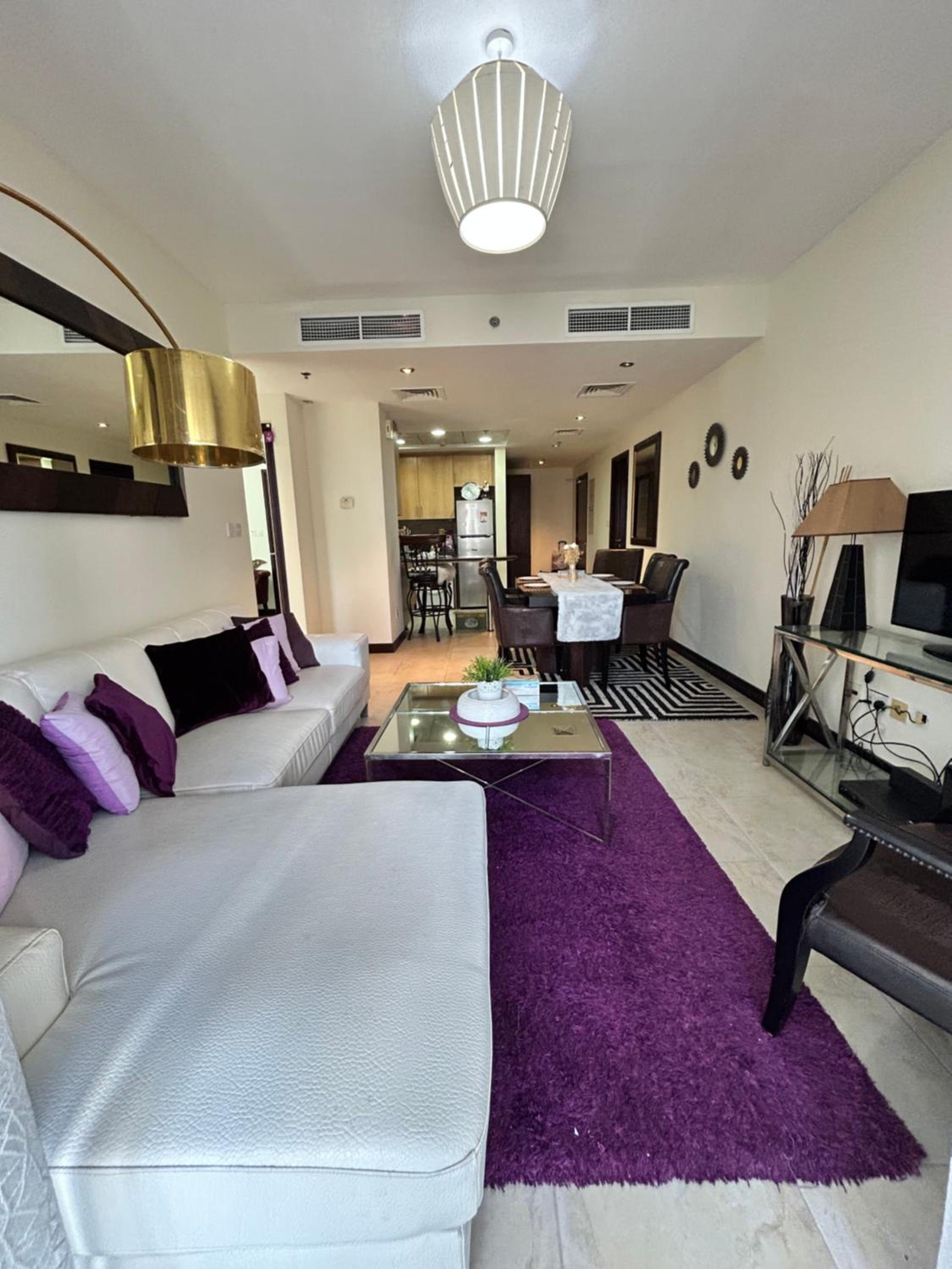 Click Stay - JLT - 2 Bedroom & Balcony Lakes view Entire Apartment -AZ