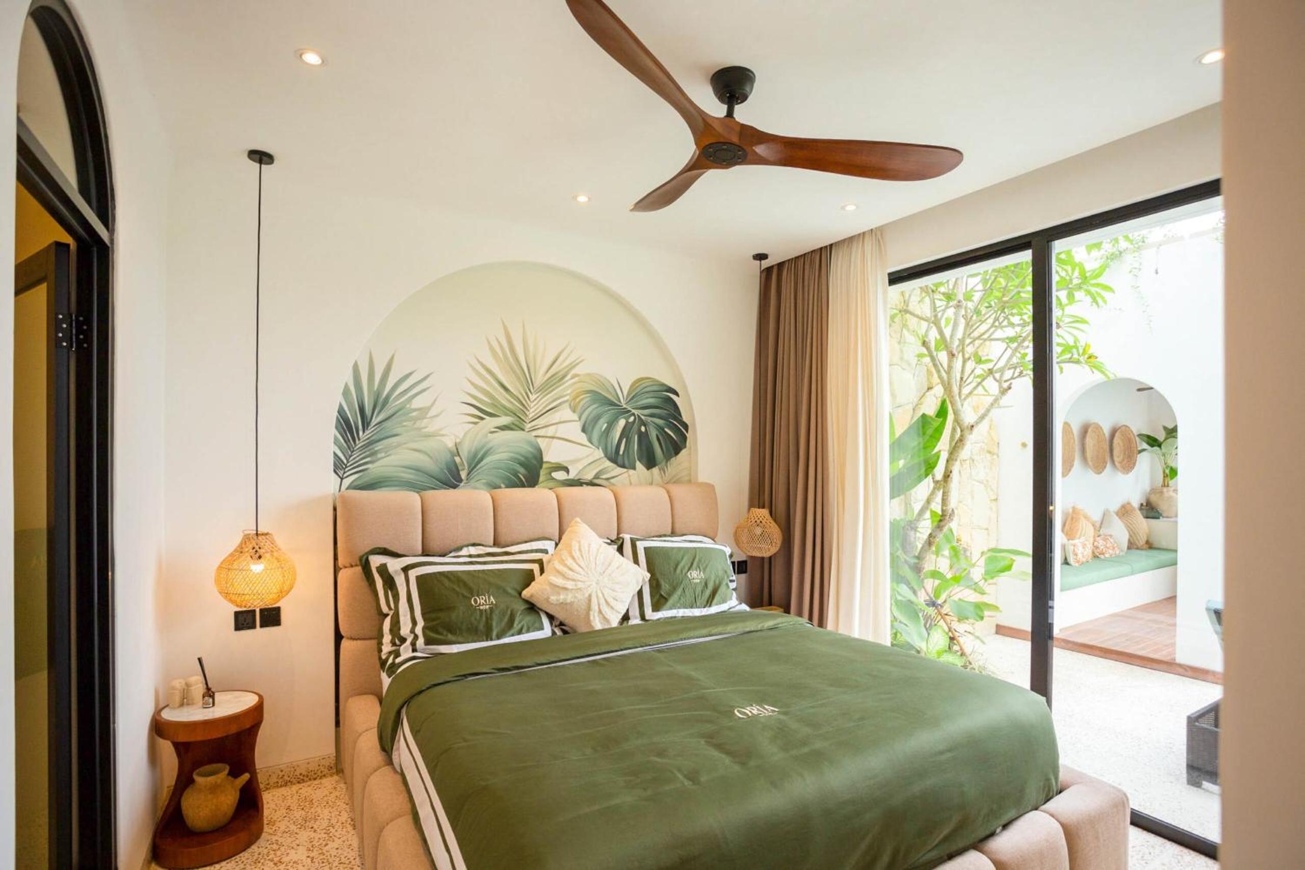 Villa Oria Canggu - Brand new 3BR mediterranean Villa with Ricefield sunset view