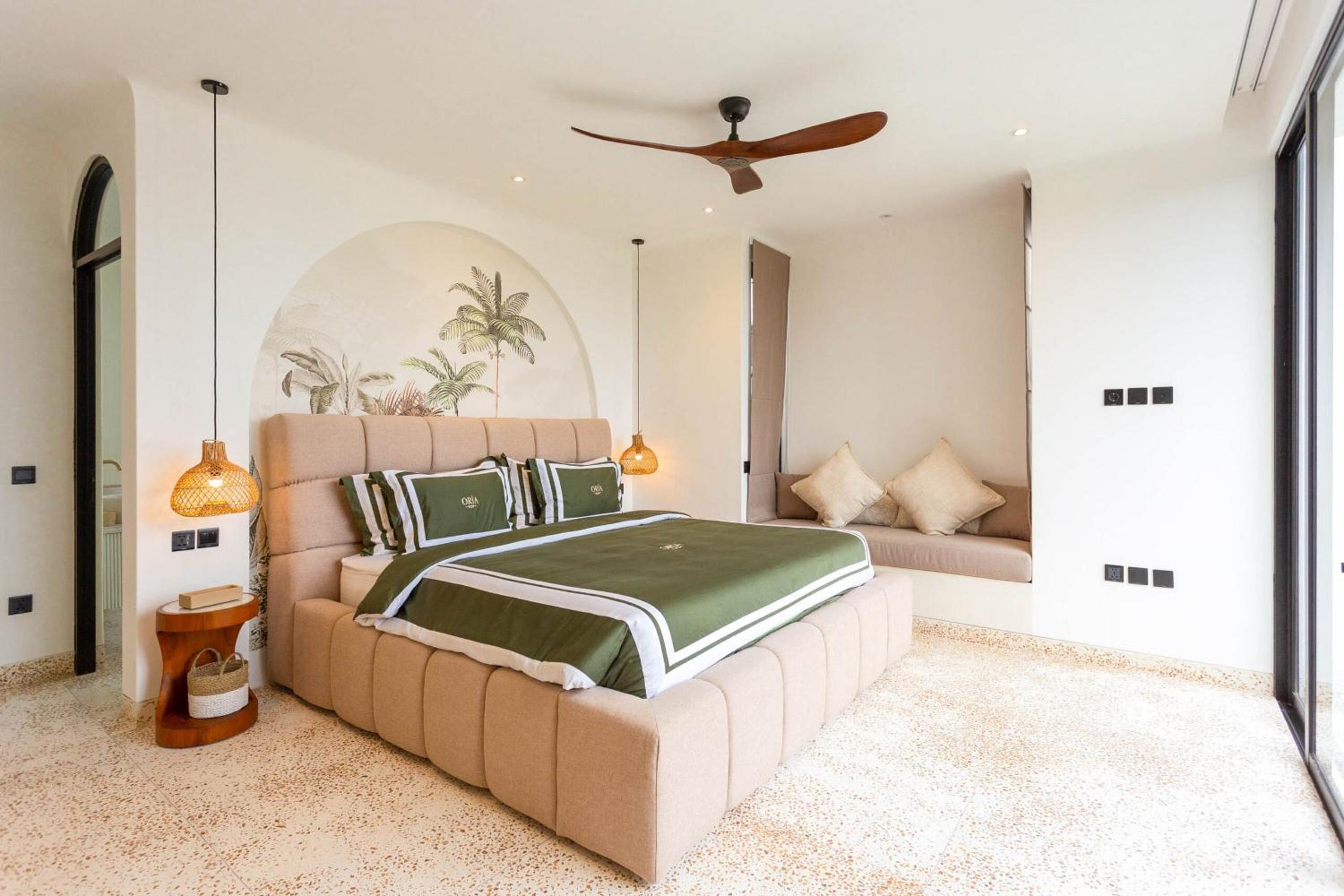 Villa Oria Canggu - Brand new 3BR mediterranean Villa with Ricefield sunset view