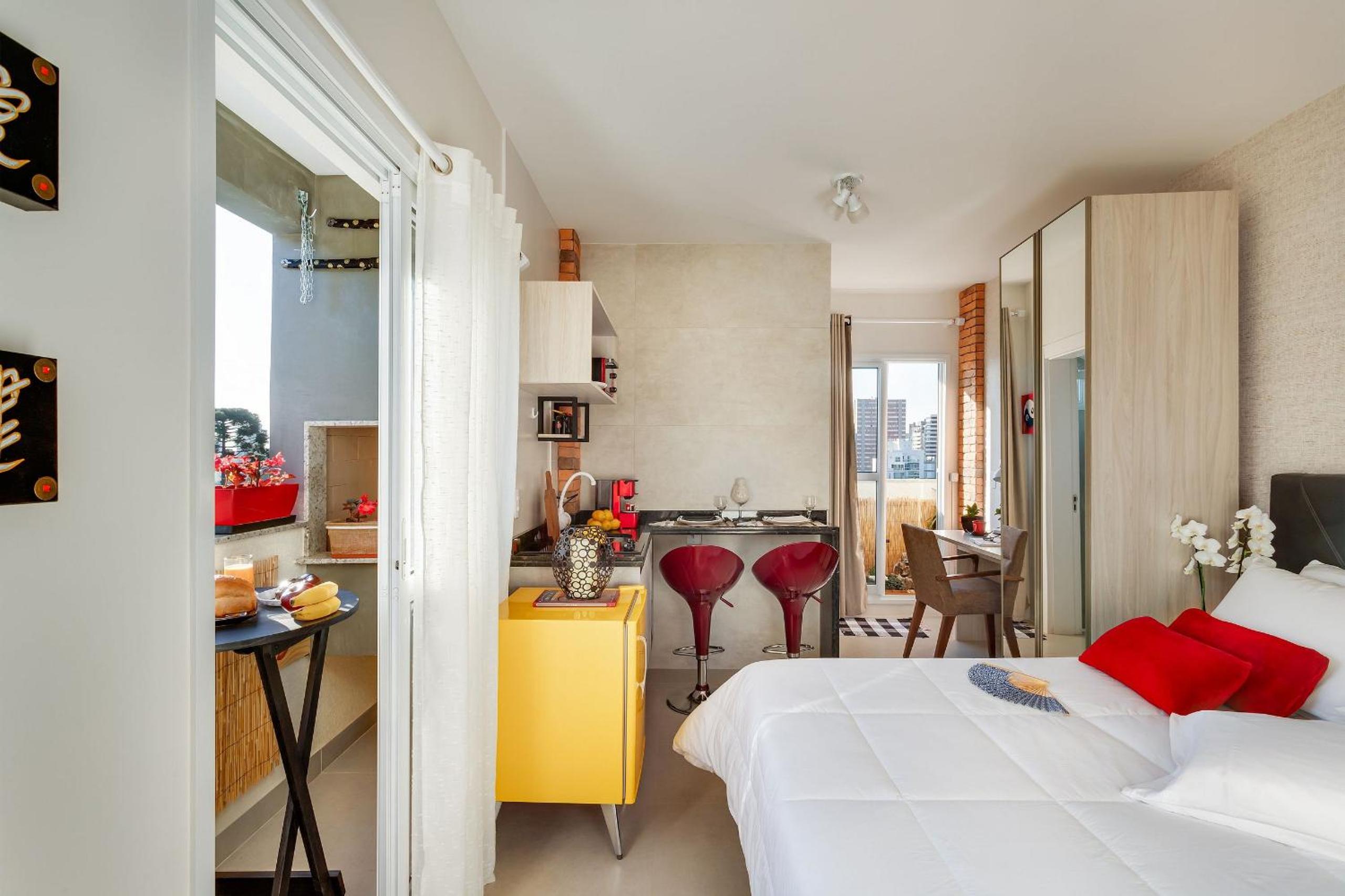 Studio w/ BBQ 650m from the Panoramic Tower RME047