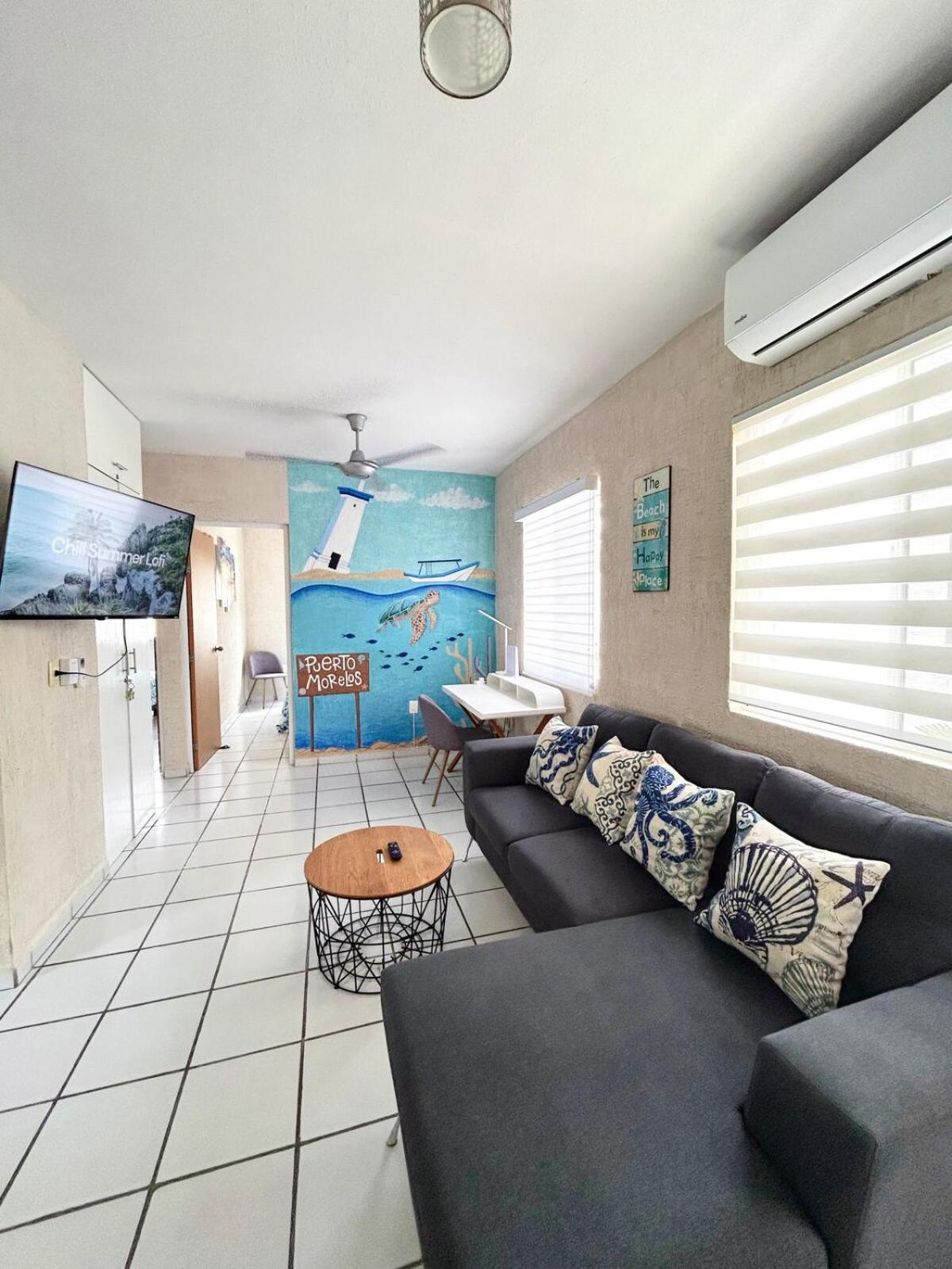 Loft Yexalem In Puerto Morelos 7 Min to the Beach