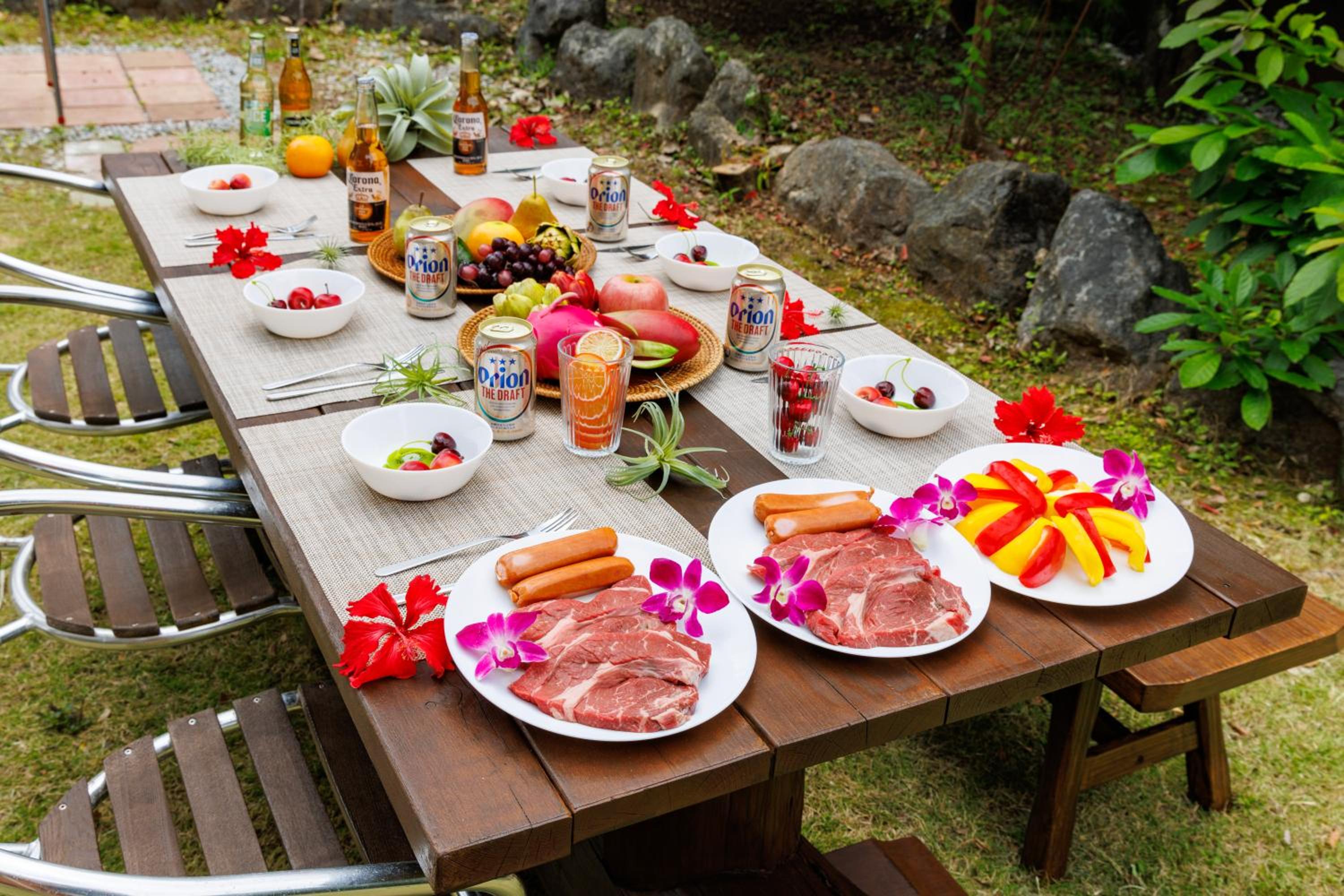 Grandmas House 山の宿はジャングリアすぐ近くで炭でBBQ可能