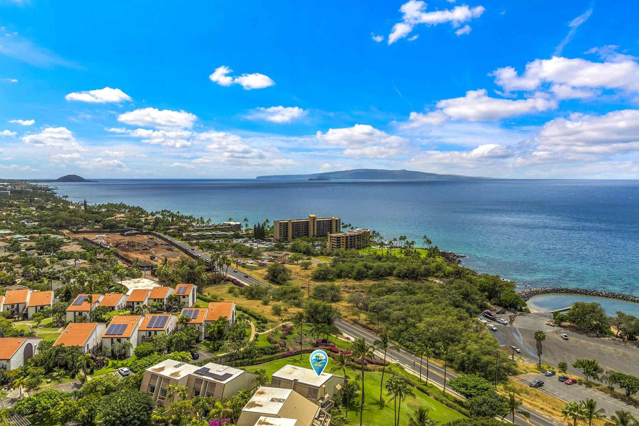 Maui Kamaole A-206 - Prime Location, Stunning Renovation, Large Lanai, Split AC!