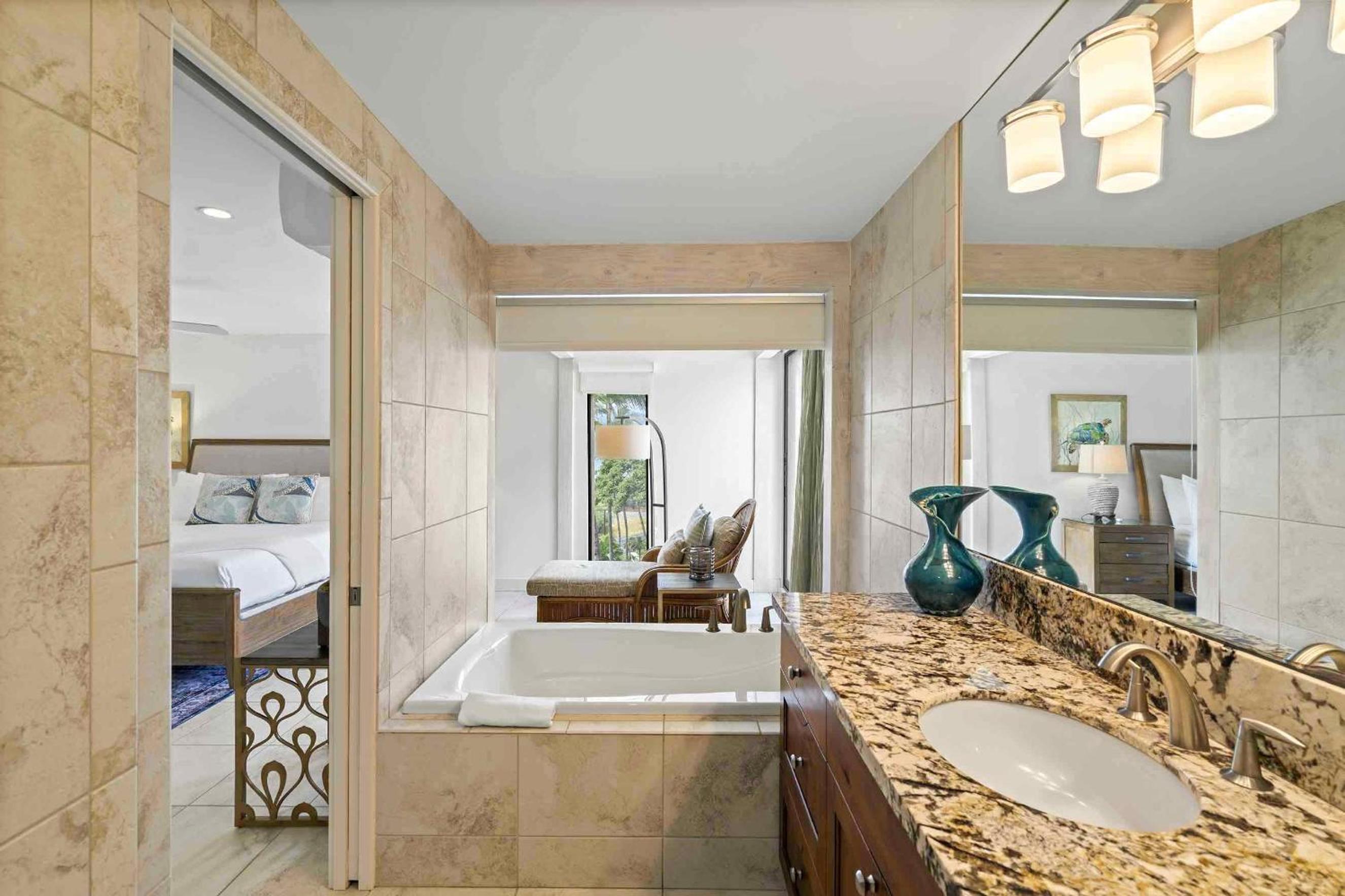 Maui Kamaole A-206 - Prime Location, Stunning Renovation, Large Lanai, Split AC!