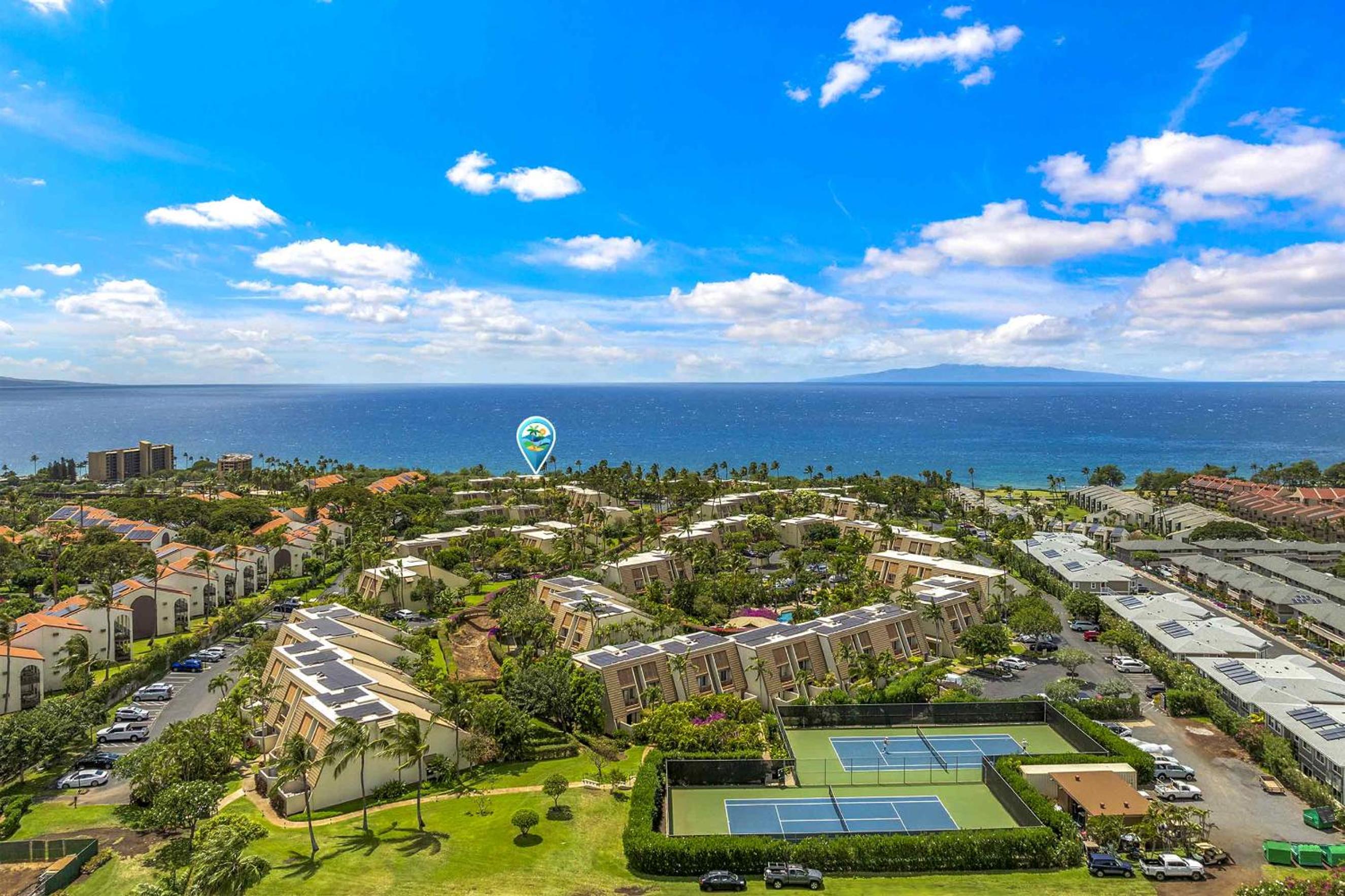 Maui Kamaole A-206 - Prime Location, Stunning Renovation, Large Lanai, Split AC!