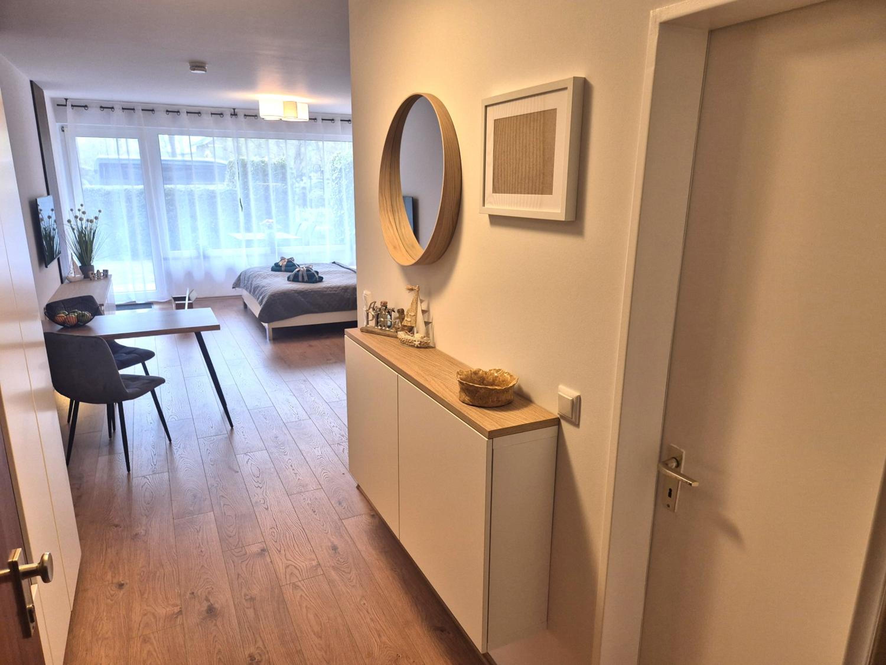 Meerzeit Apartment mit Terrasse & Parkplatz