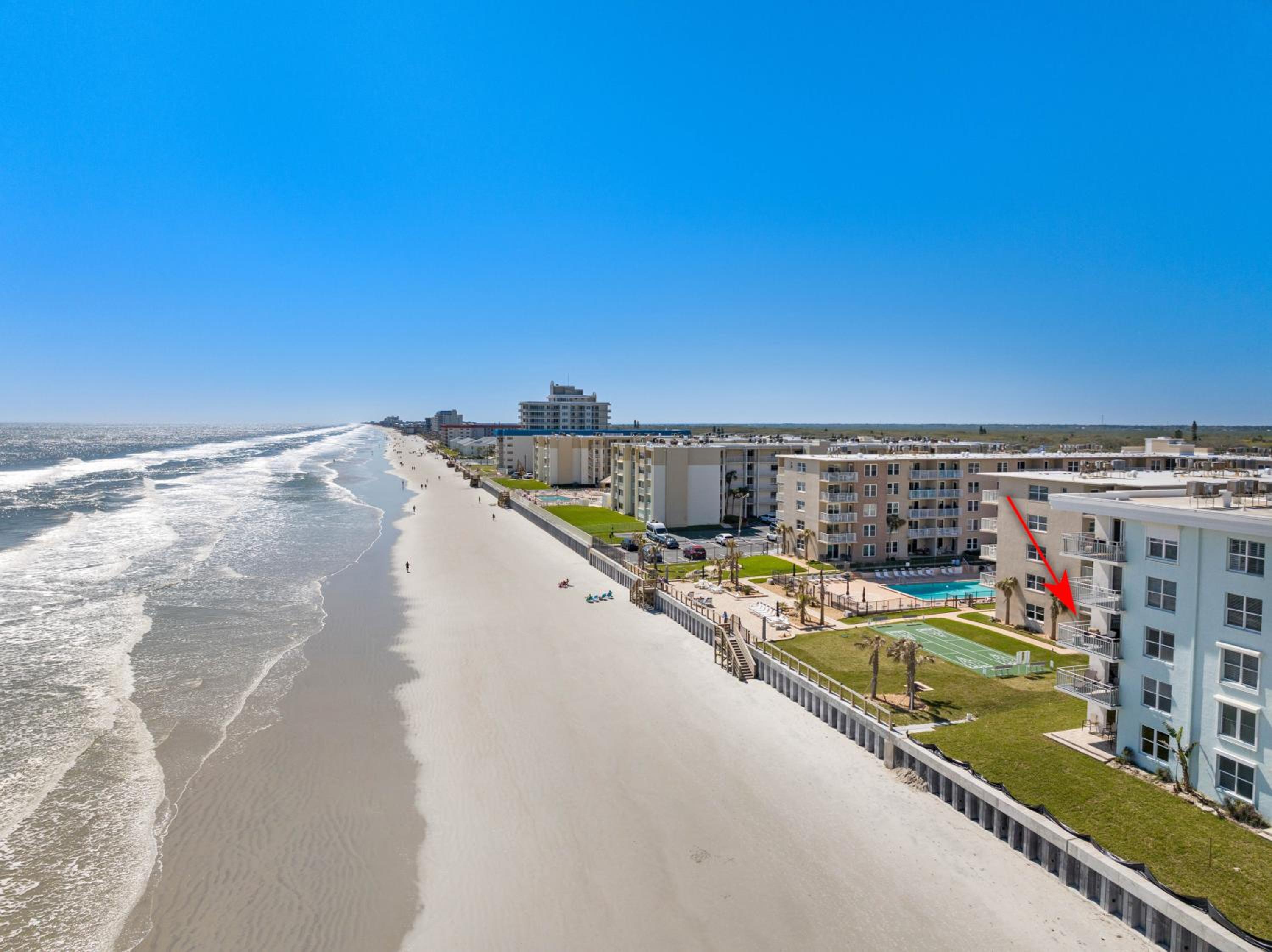Scenic 2BR Beachfront Condo Retreat NSB FL