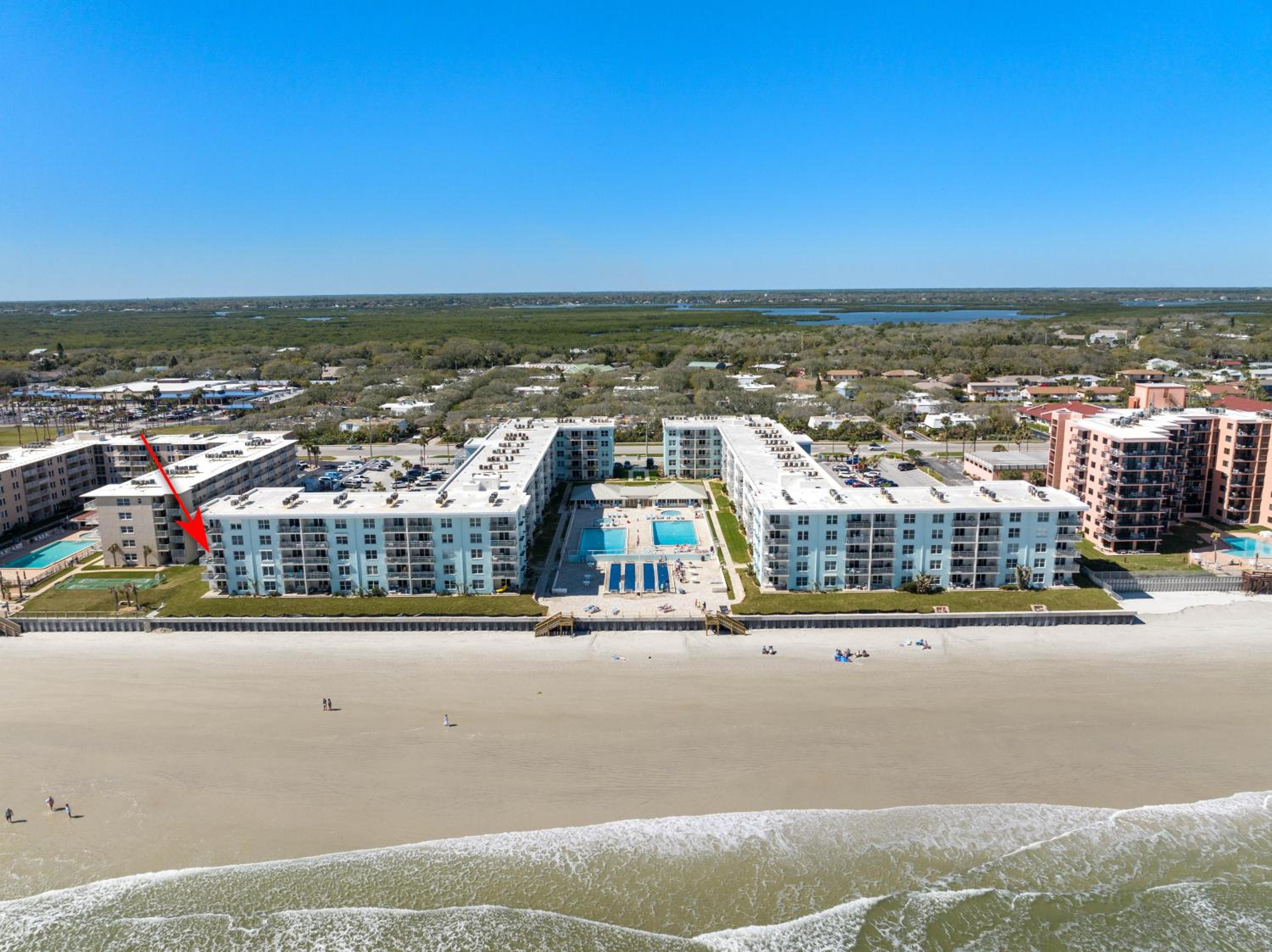 Scenic 2BR Beachfront Condo Retreat NSB FL