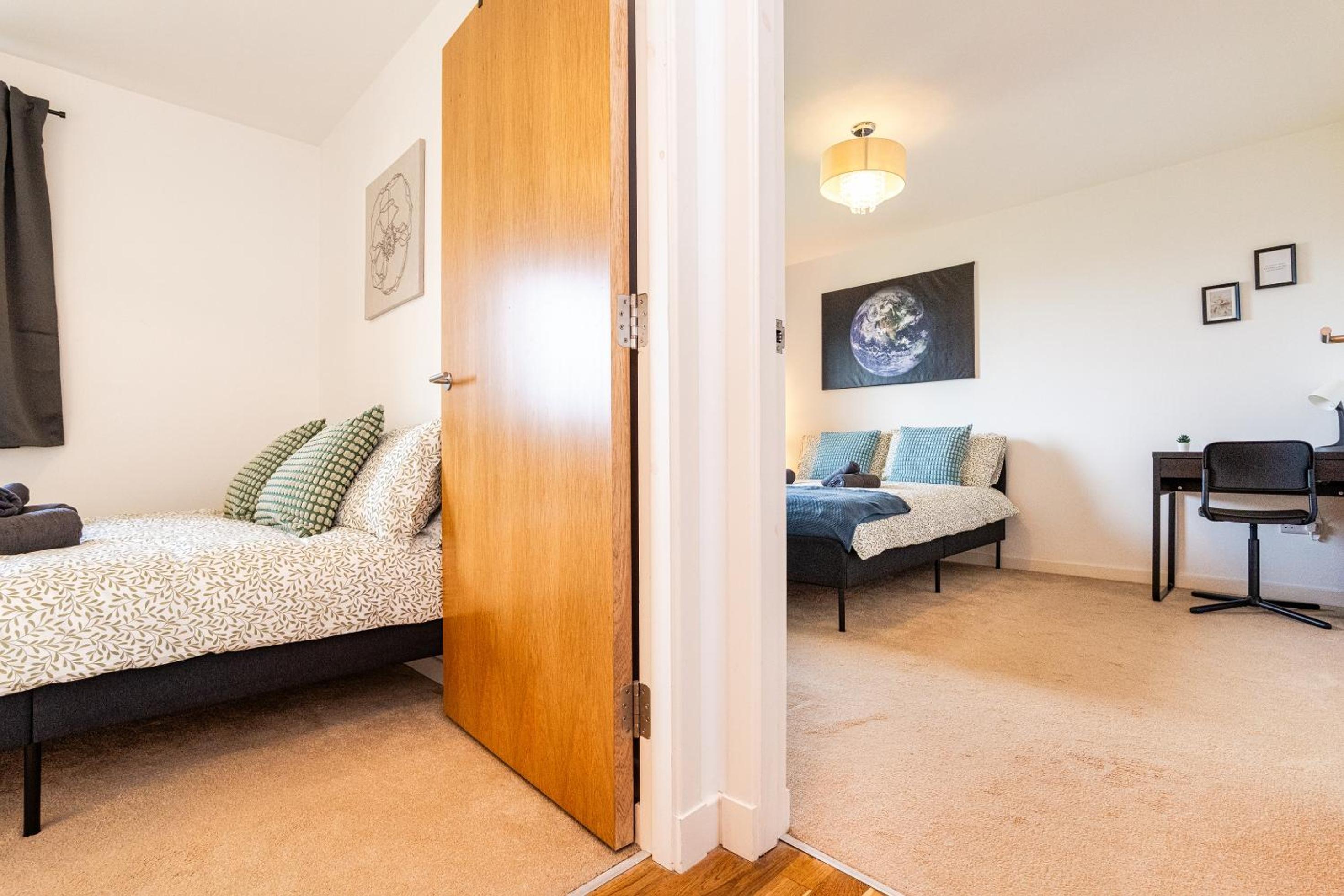 2Bed Ground Floor-Free Parking