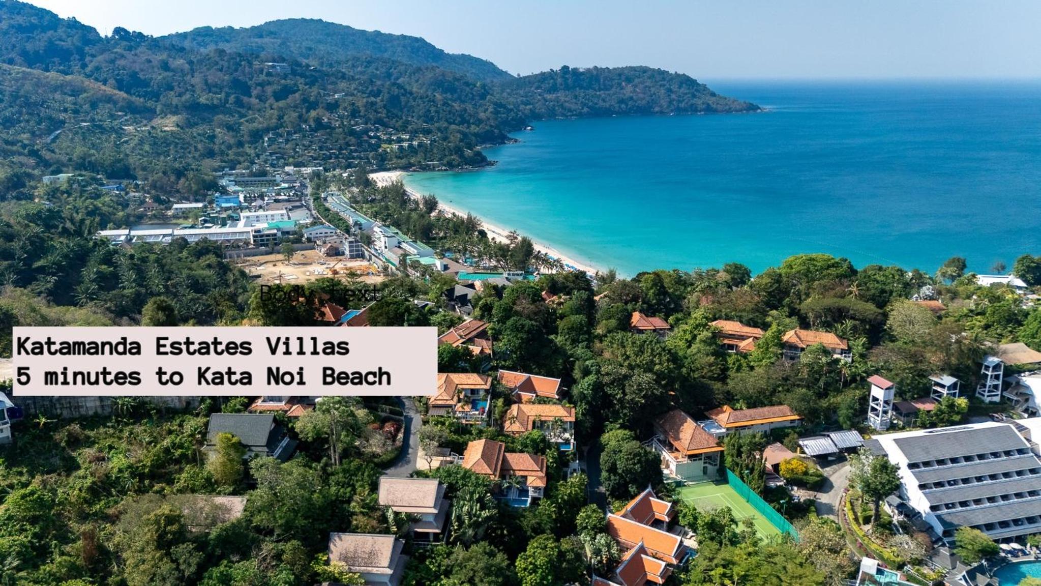 Katamanda Villa Jade A6 Seaview Kata Beach