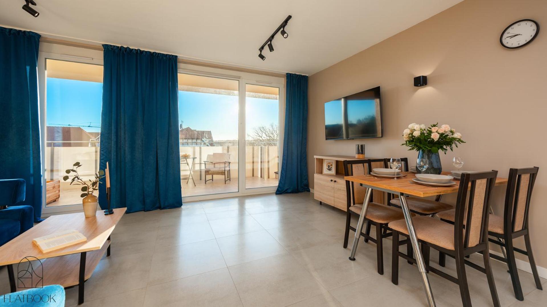 Flatbook Apartamenty - Sztutowo Baltic Garden z Basenem i Parkingiem