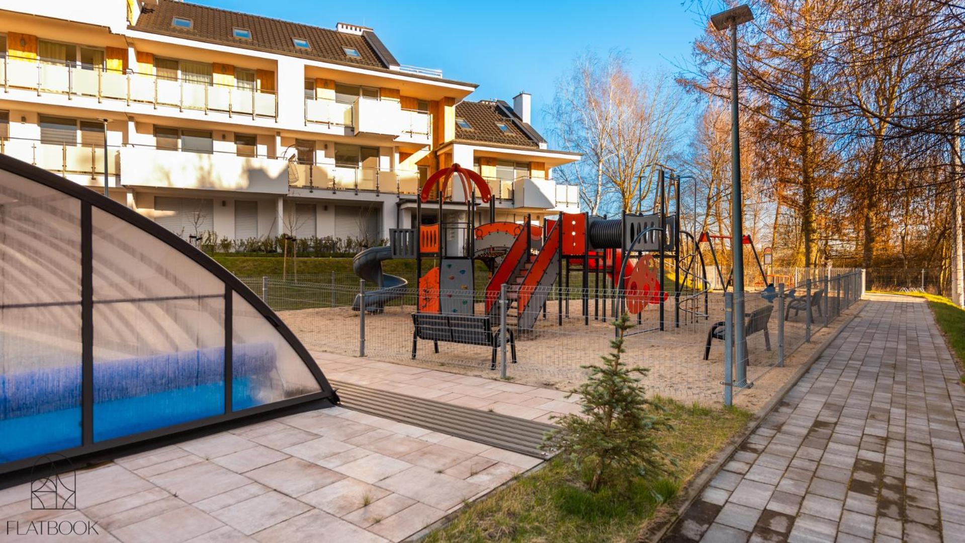 Flatbook Apartamenty - Sztutowo Baltic Garden z Basenem i Parkingiem